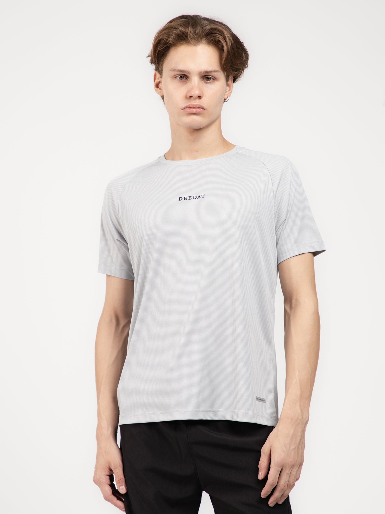DEEDAT Performance Wear Crew Neck Tee - Gray