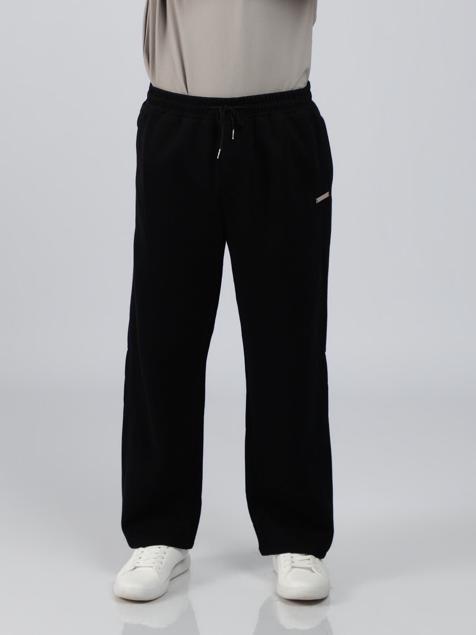 DEEDAT ALPHA CODE Oversize Pant - Black