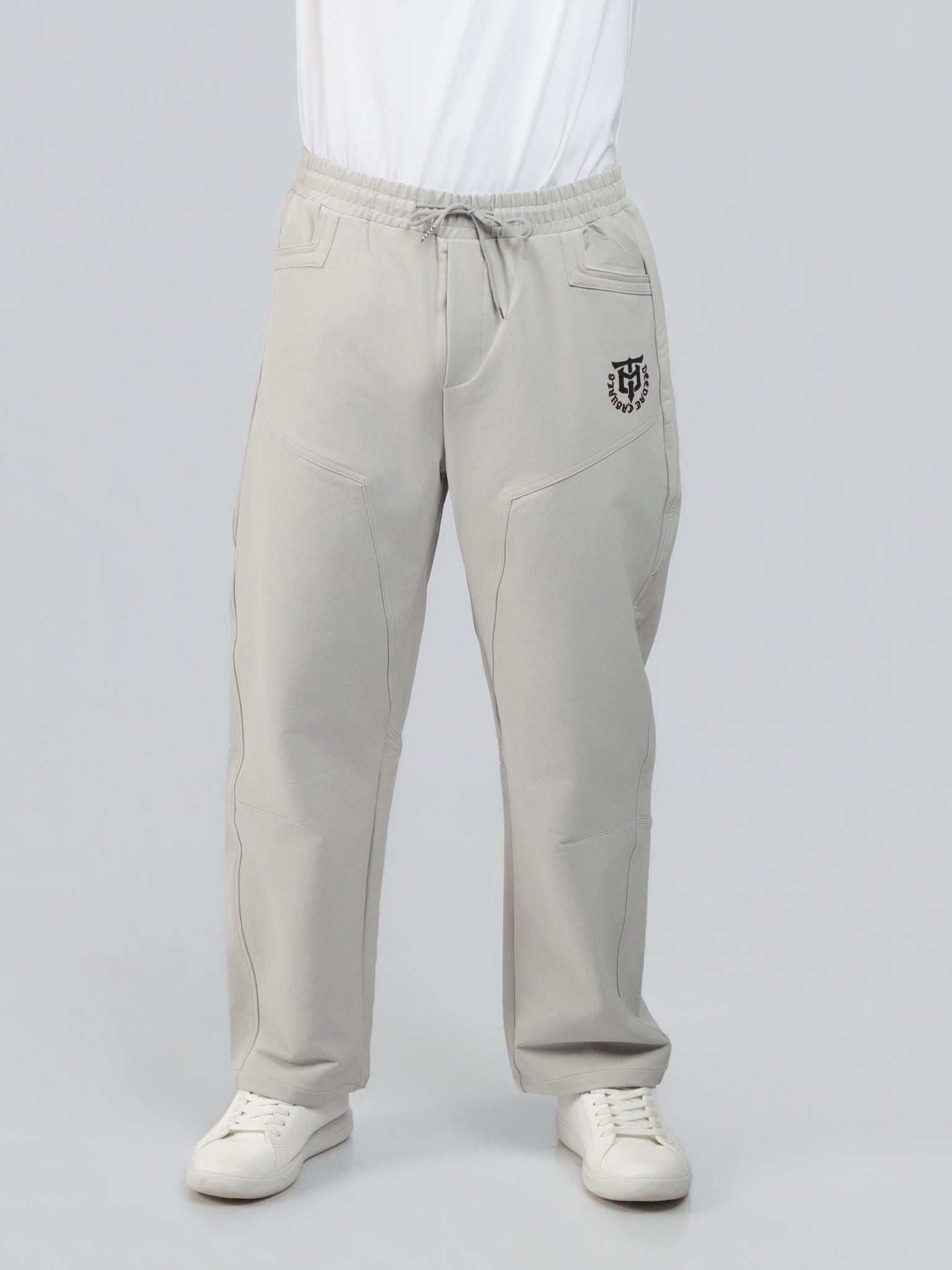 DEEDAT ALPHA CODE Oversize Pant - Grey