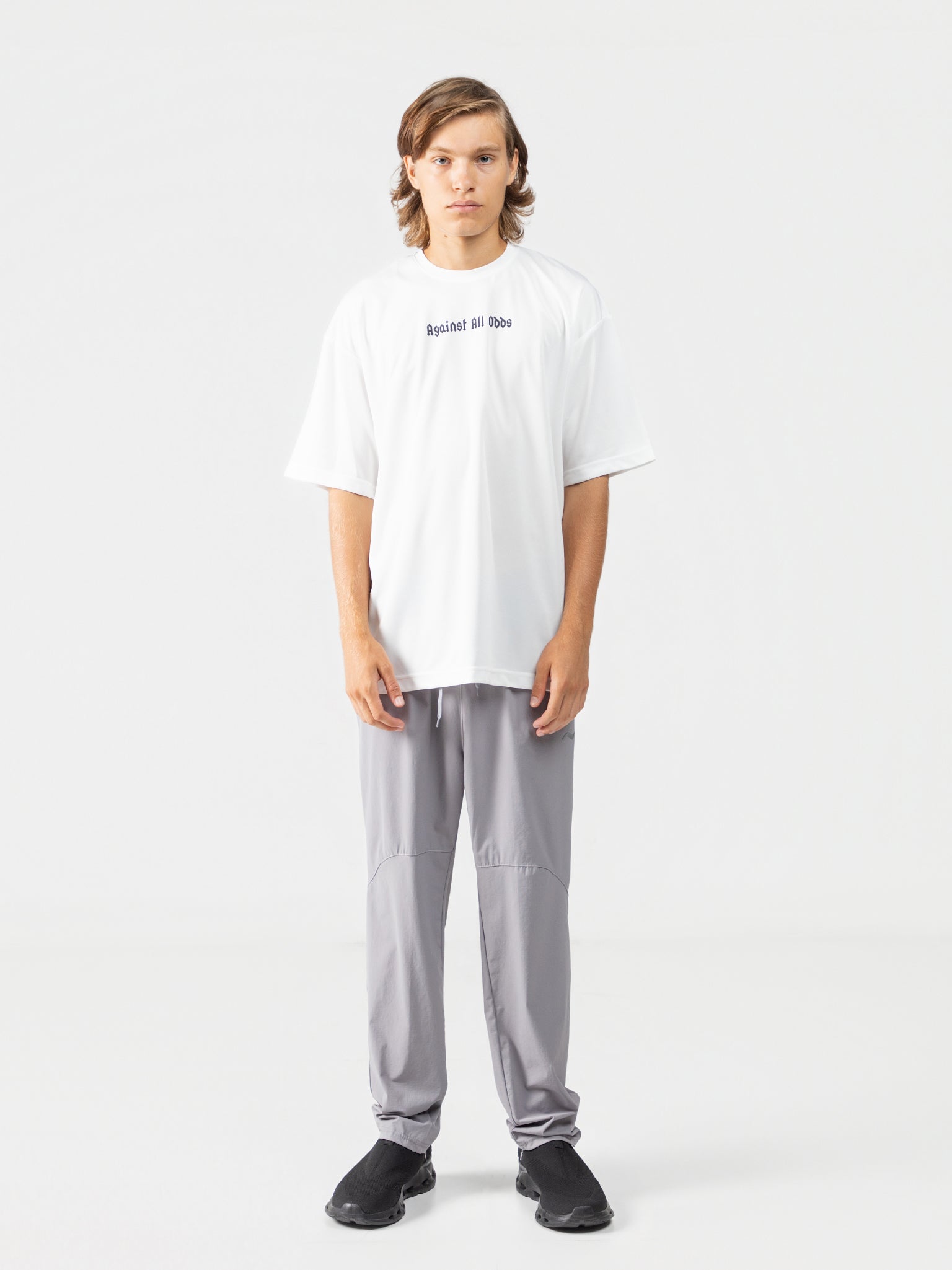 DEEDAT Performance Wear Oversized Tee - White