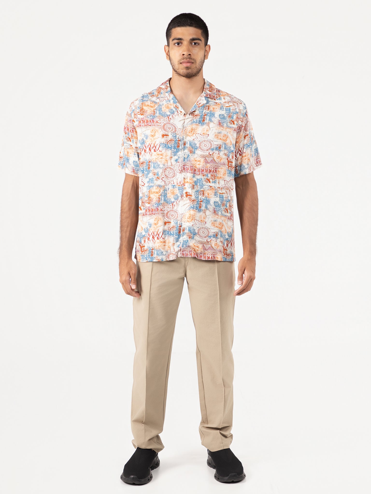 DEEDAT NATURE VERSE Men's Regular Fit Casual Shirt - Multi