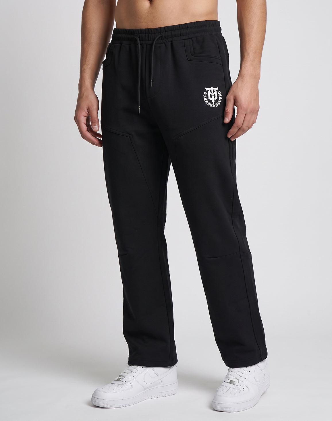 DEEDAT ALPHA CODE Oversize Pant - Black