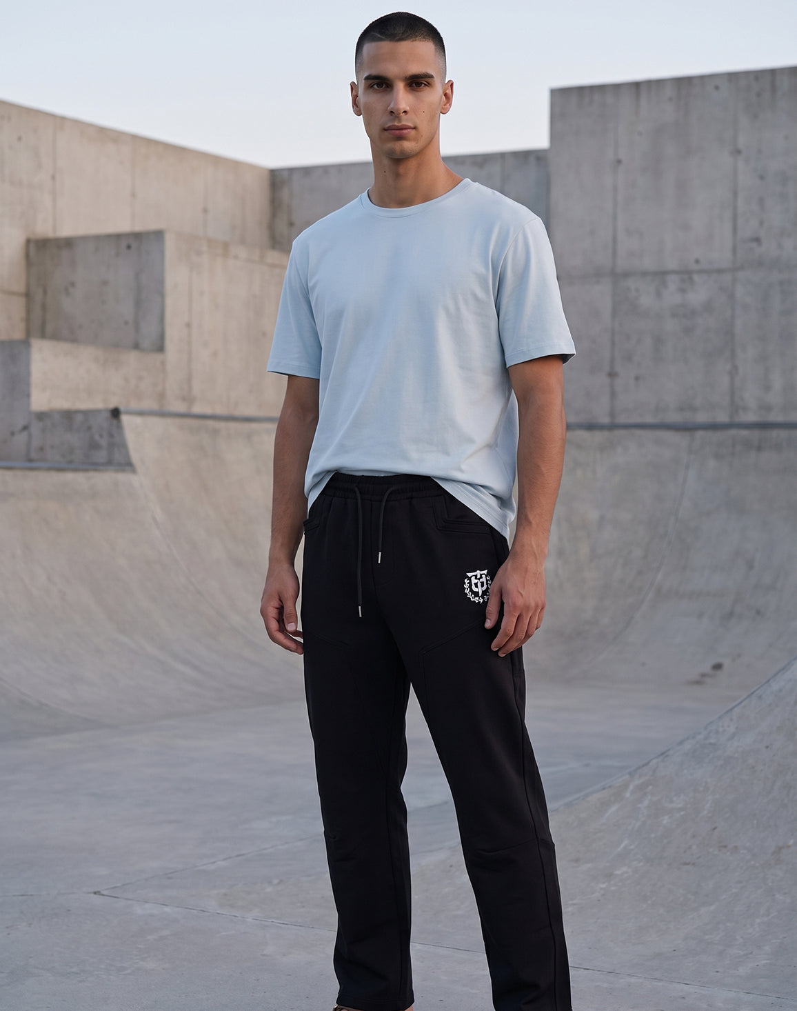 DEEDAT ALPHA CODE Oversize Pant - Black
