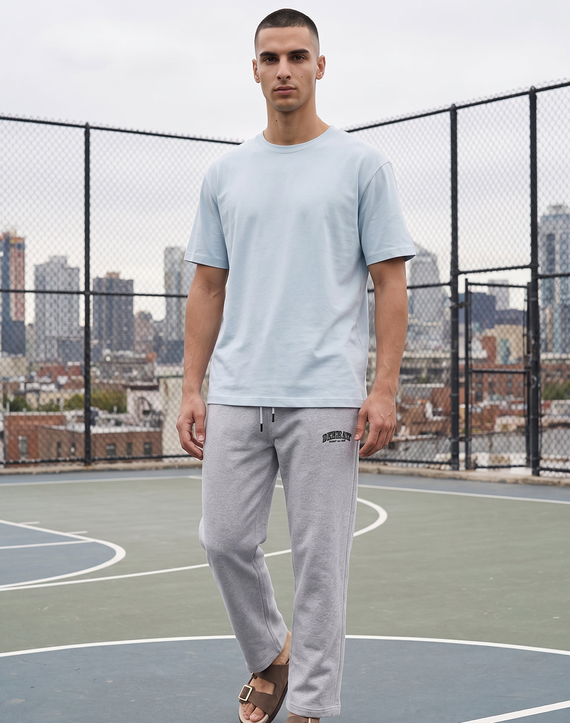 DEEDAT Oversize Bottom - Gray
