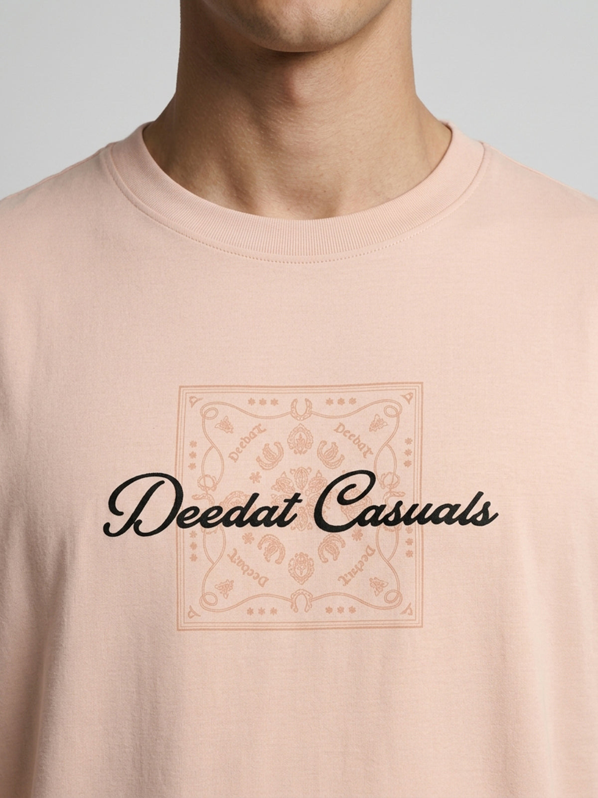 DEEDAT MNML WRLD Walker Oversized Tees - Pink