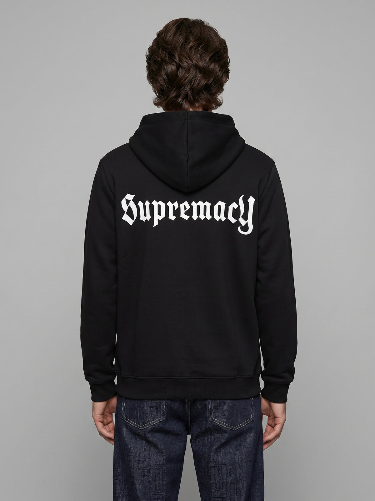 DEEDAT MNMLWRLD Oversized Hoodie - Black