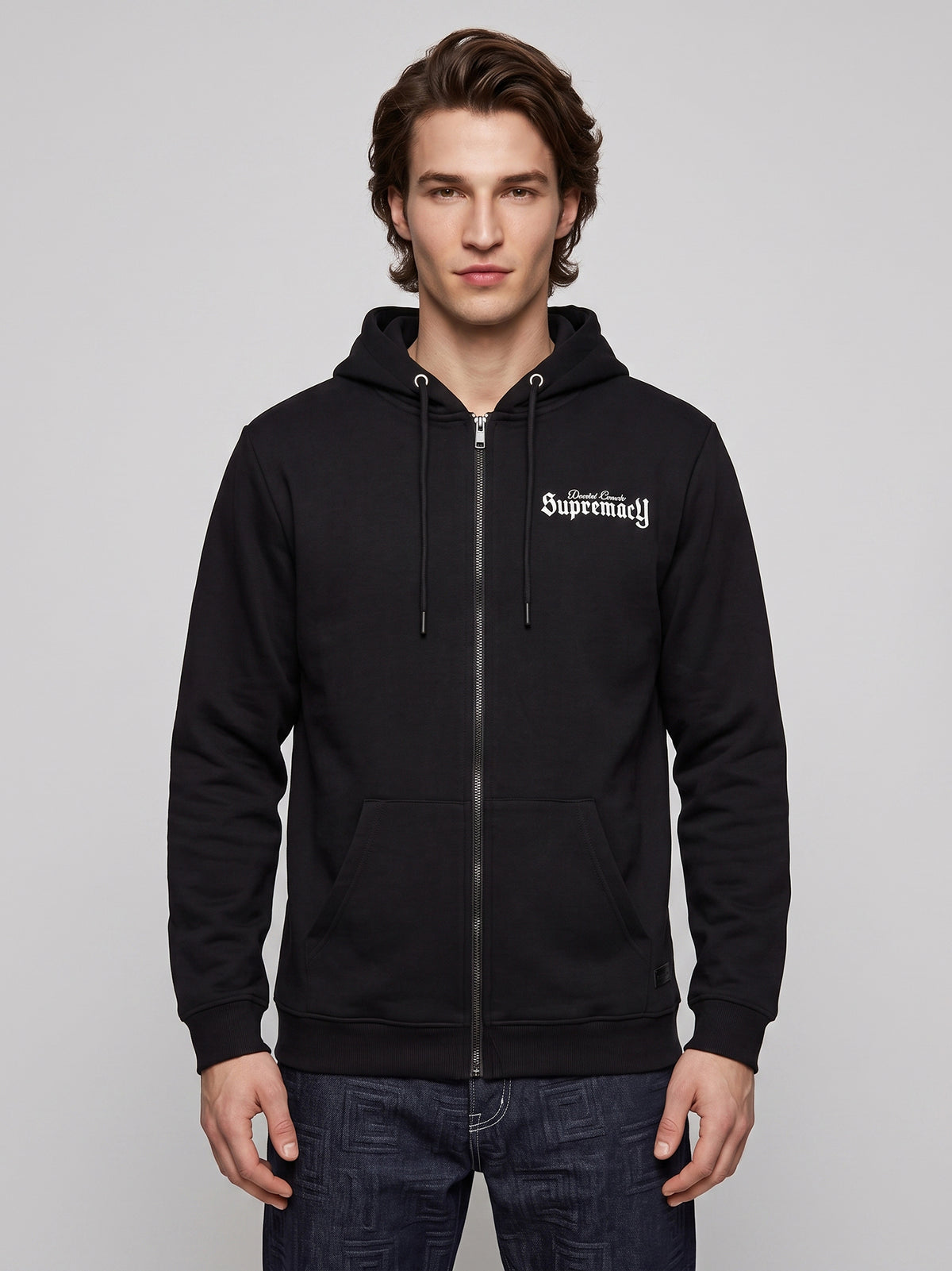 DEEDAT MNMLWRLD Oversized Hoodie - Black