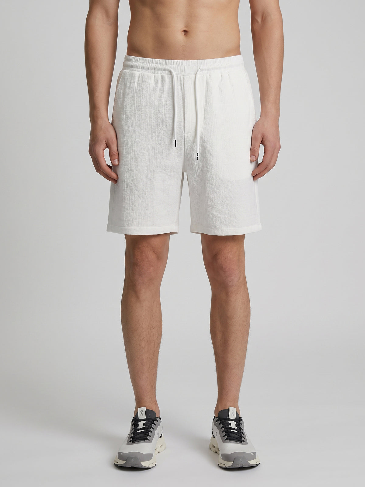 DEEDAT Regular Fit Short - White