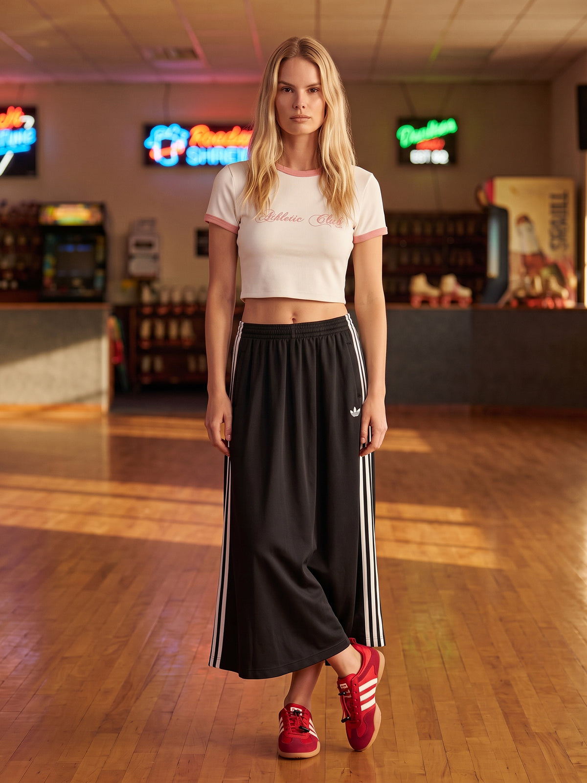 DEEDAT Women's Slim Fit Tees - White