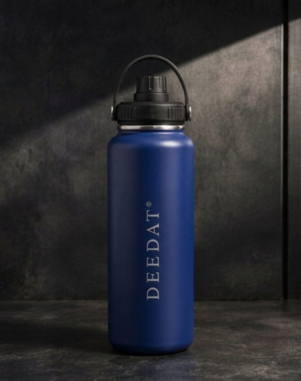 DEEDAT Stainless Steel Water Bottle 1200 ML - Navy