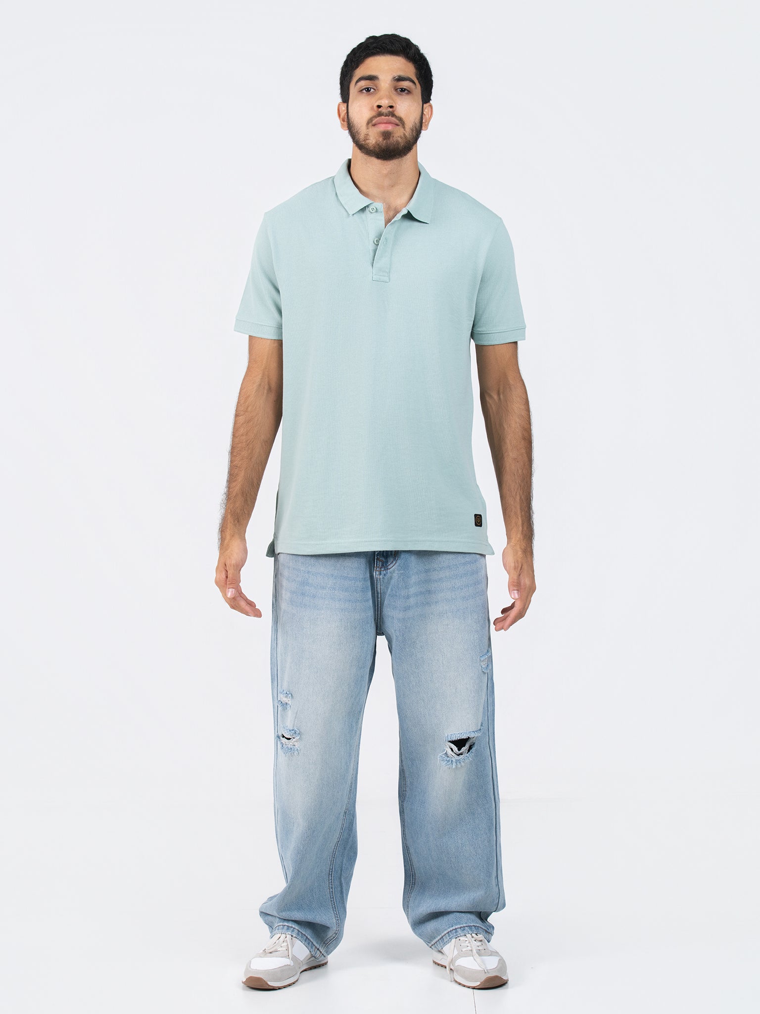 DEEDAT Oversize Jeans - Blue