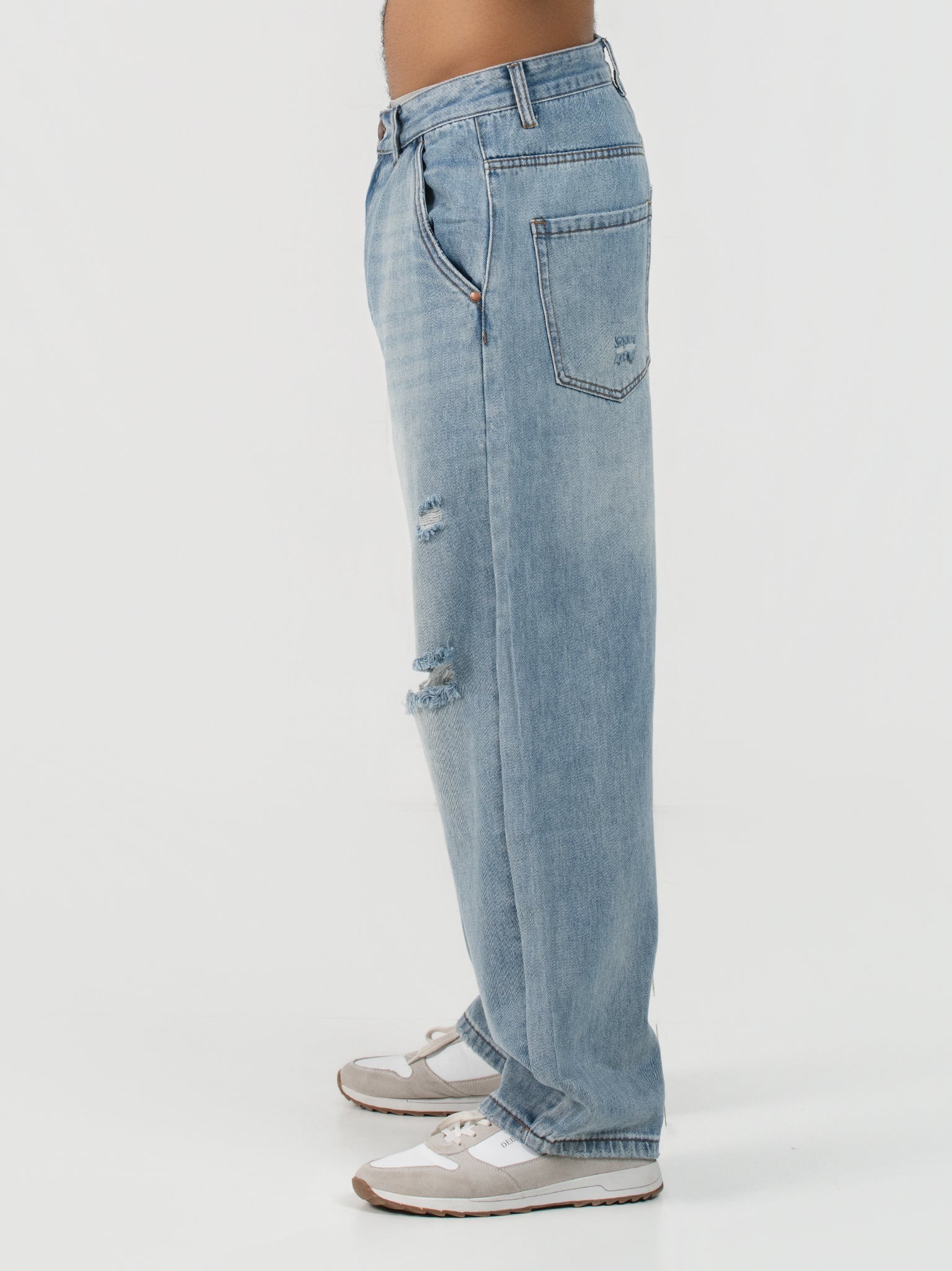 DEEDAT Oversize Jeans - Blue