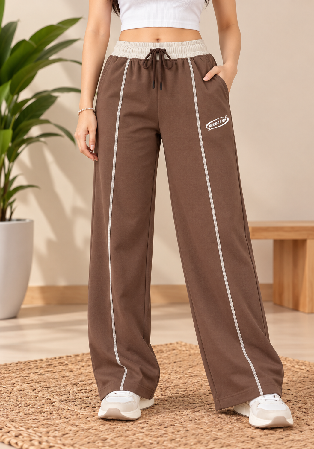 DEEDAT Women's Bottom - Brown