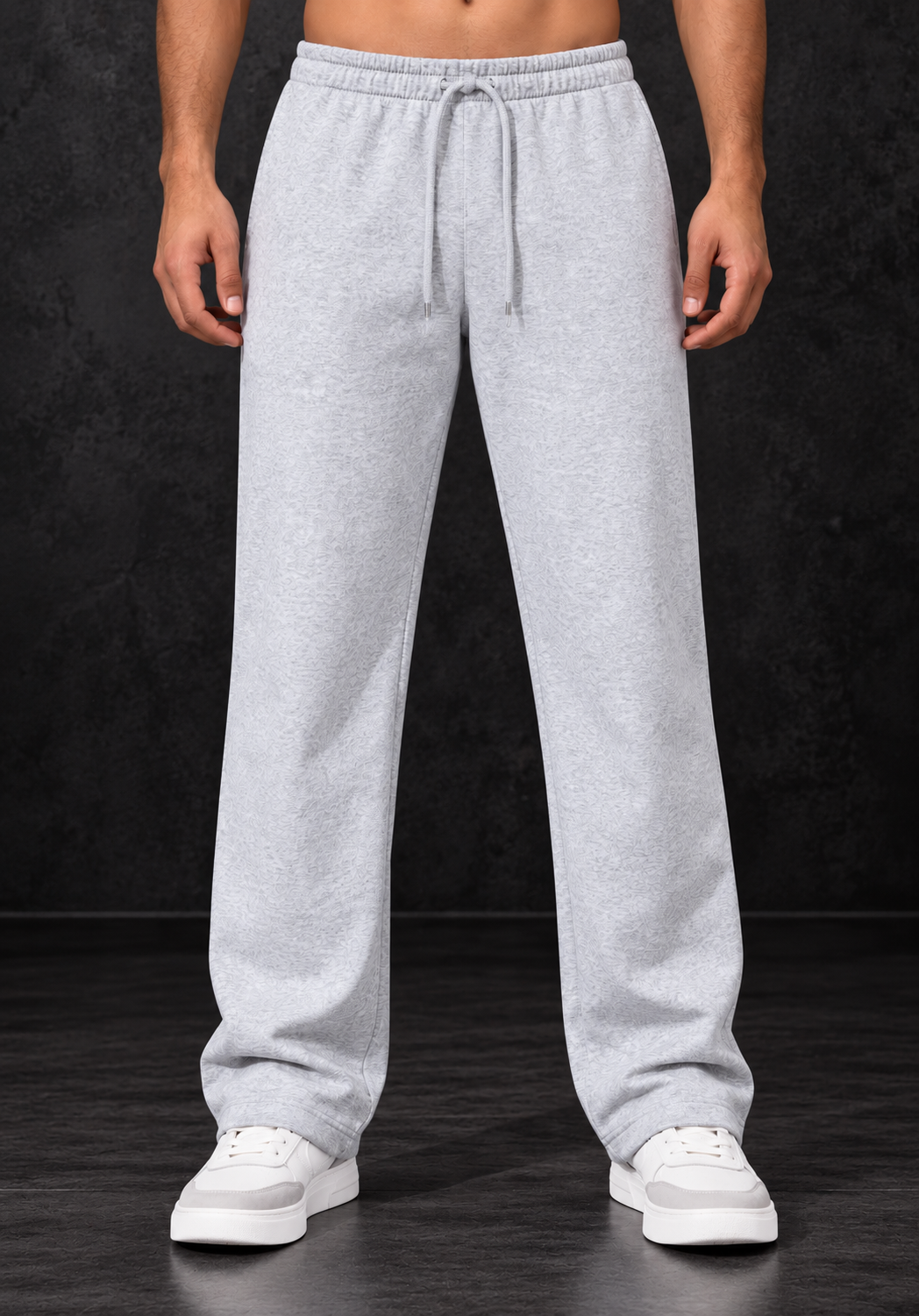 DEEDAT EAZY Comfort Fit Men's Casual Pant - Grey