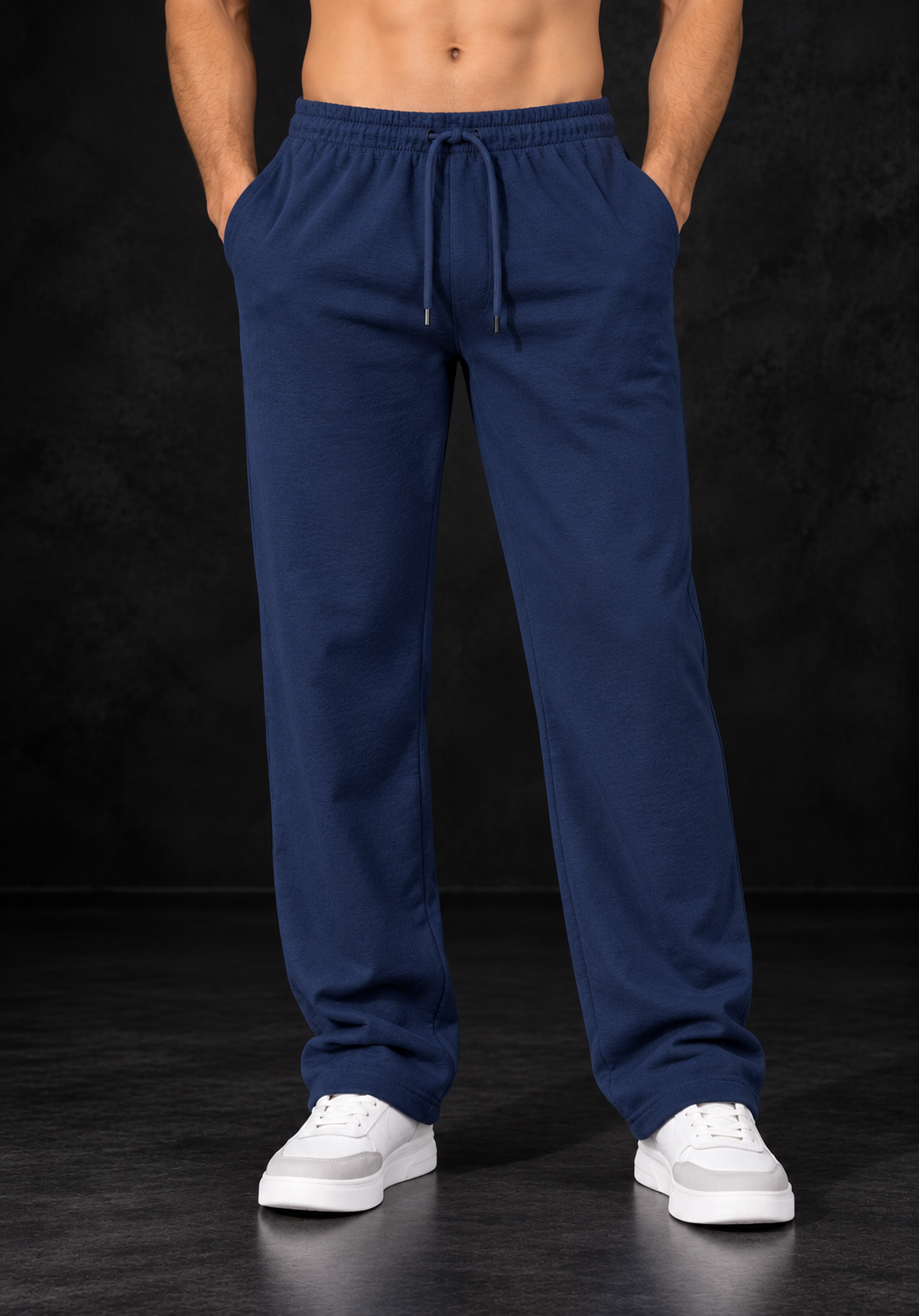 DEEDAT EAZY Comfort Fit Men's Casual Pant - Navy