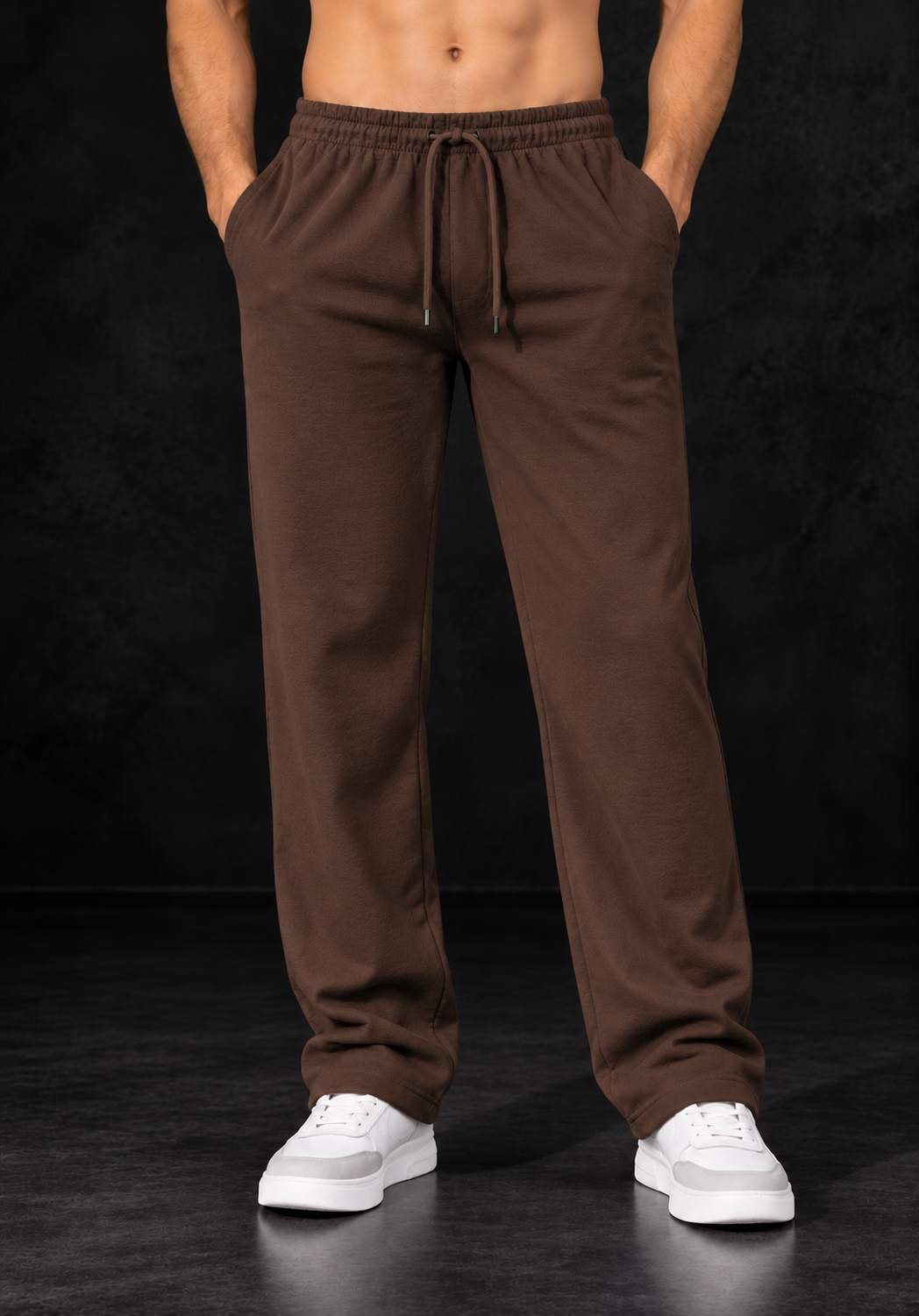 DEEDAT EAZY Comfort Fit Men's Casual Pant - Brown