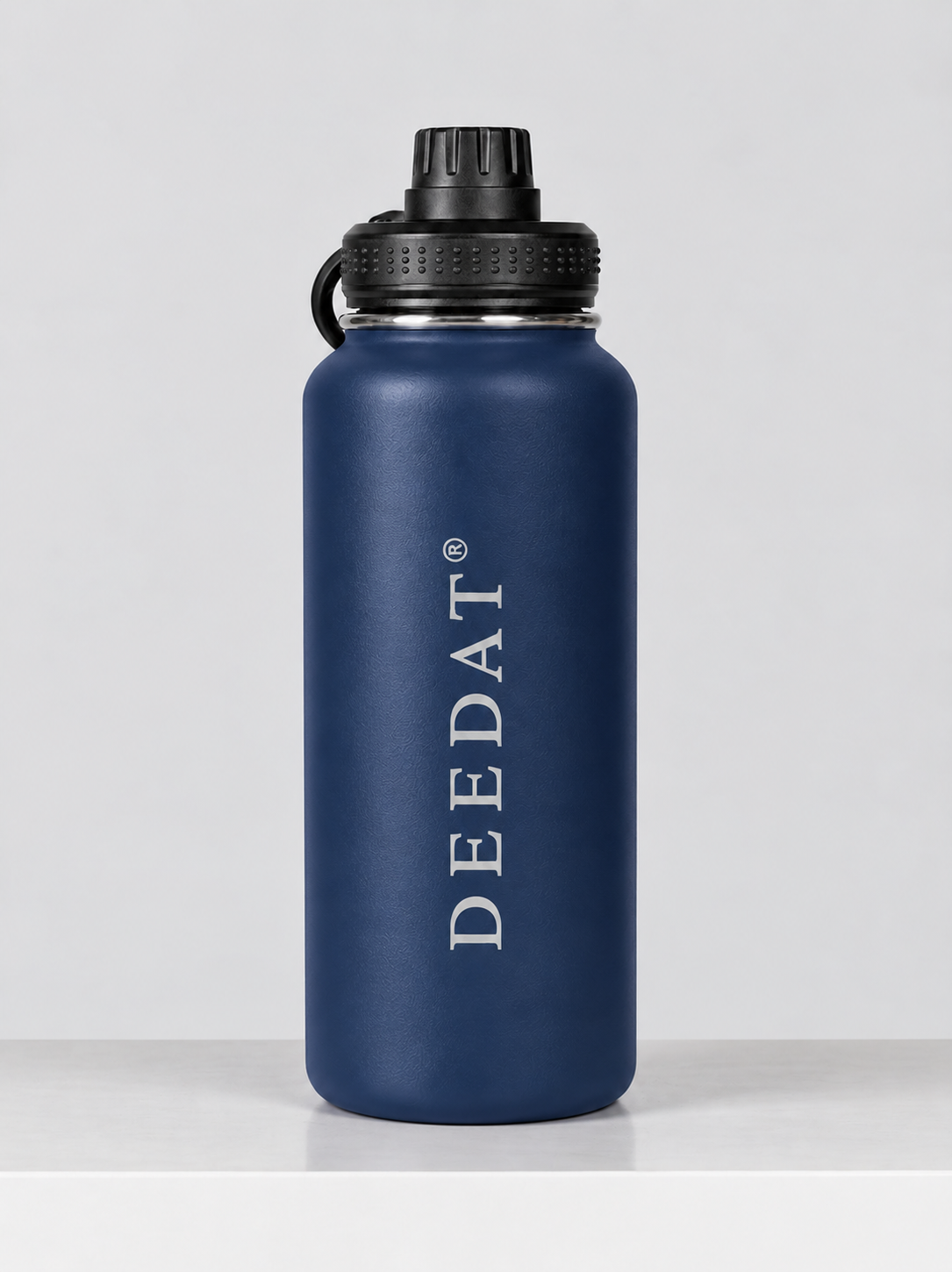 DEEDAT Stainless Steel Water Bottle 800 ML - Navy