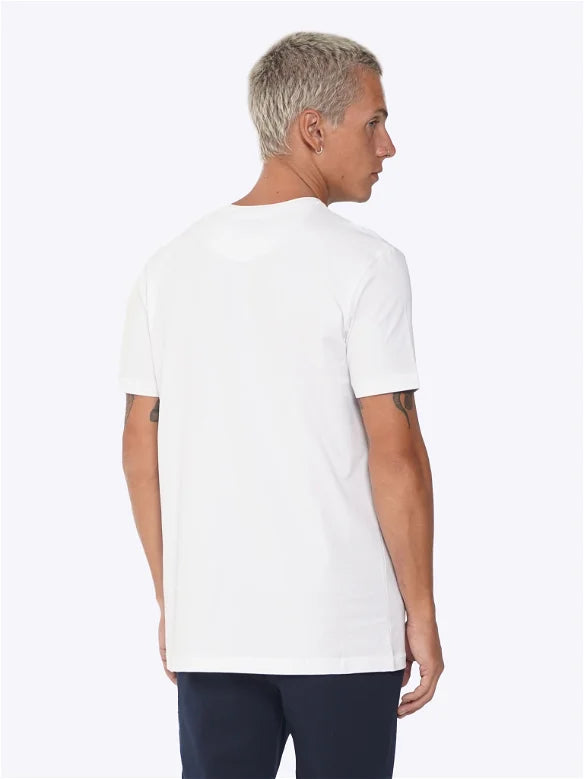 DEEDAT Bull Head Crew Neck Tee - White