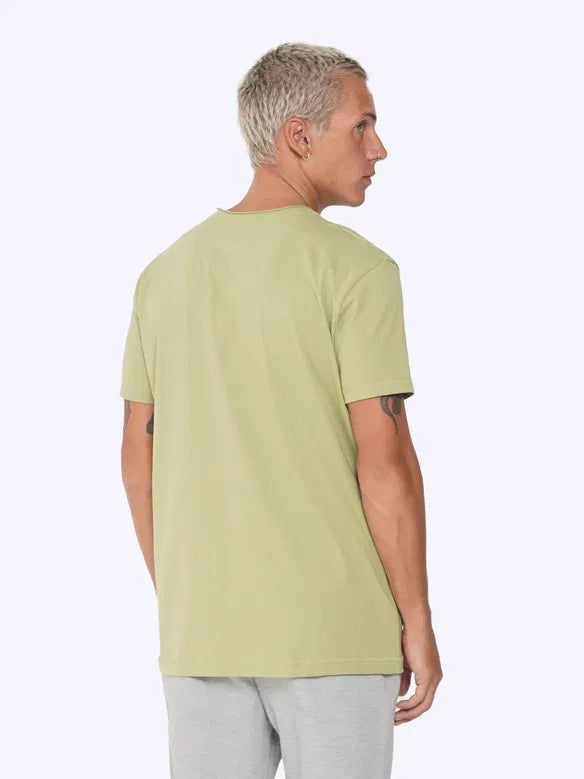DEEDAT Bull Head Crew Neck Tee - Green