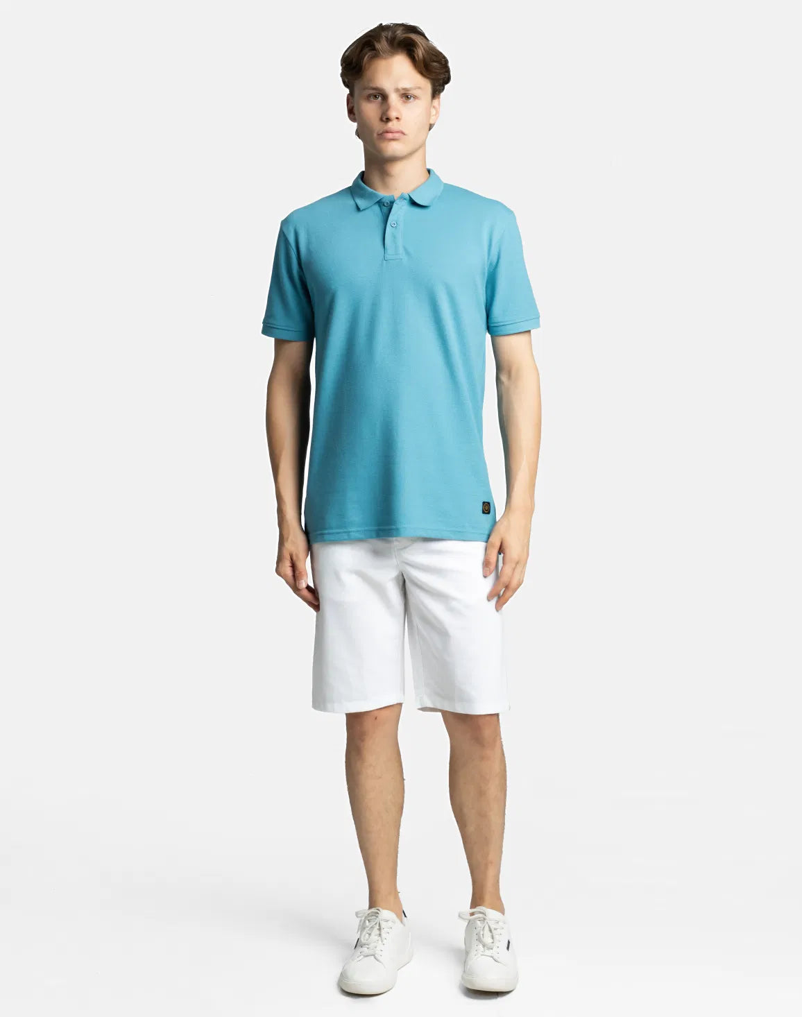 DEEDAT Polo Regular Fit Tees - Deep See Blue