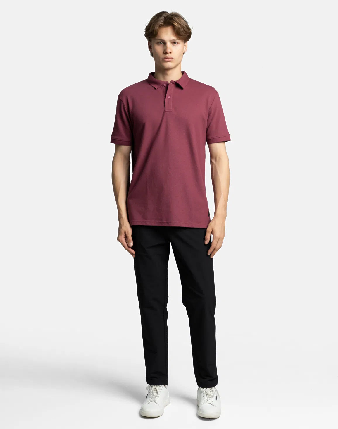 DEEDAT Polo Regular Fit Tees - Pink