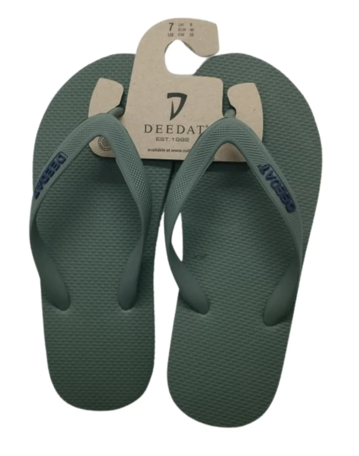 DEEDAT V-Strap Flip Flops - Green