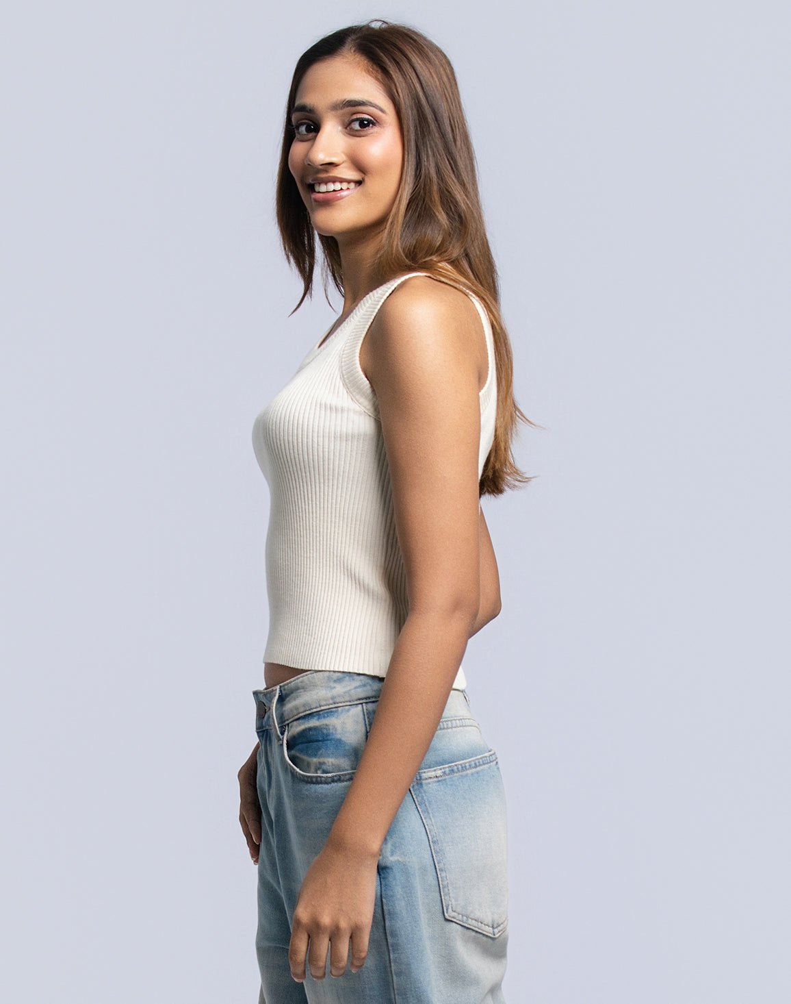 DEEDAT PORTOFINO Women's Tank Top - Beige