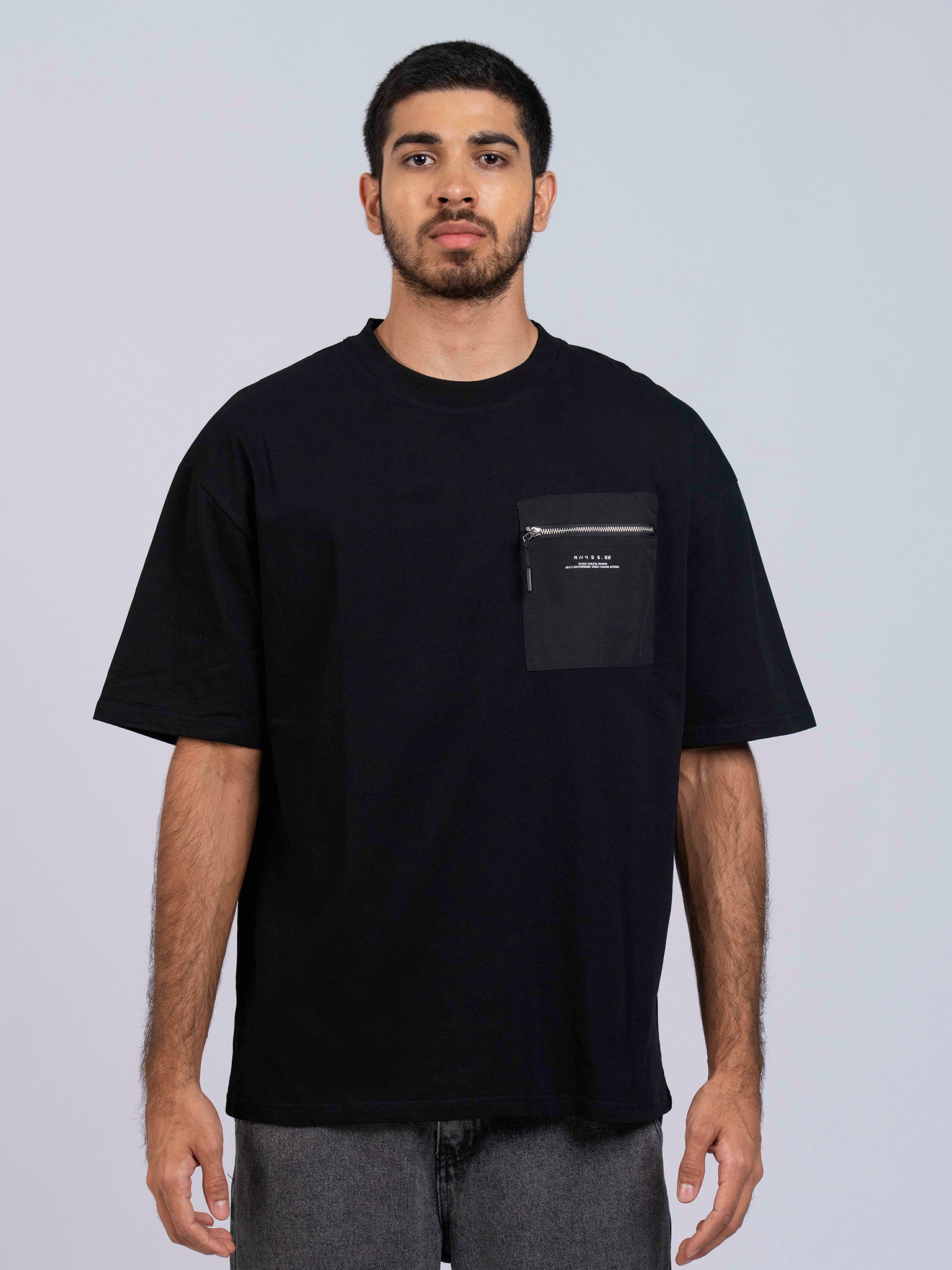 DEEDAT Oversized Tees - Black