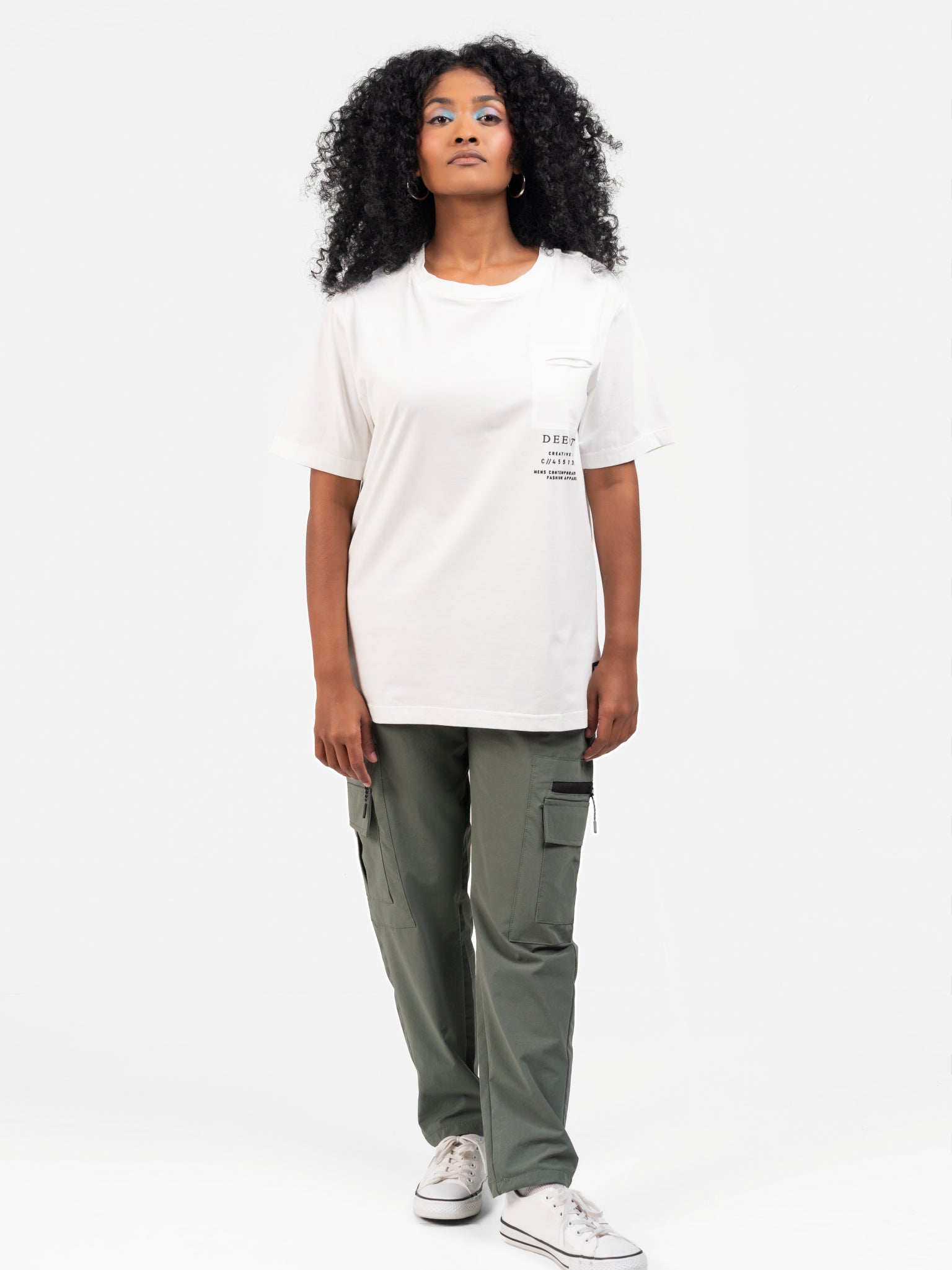 DEEDAT REVIVE Regular Fit Crew Neck Tee