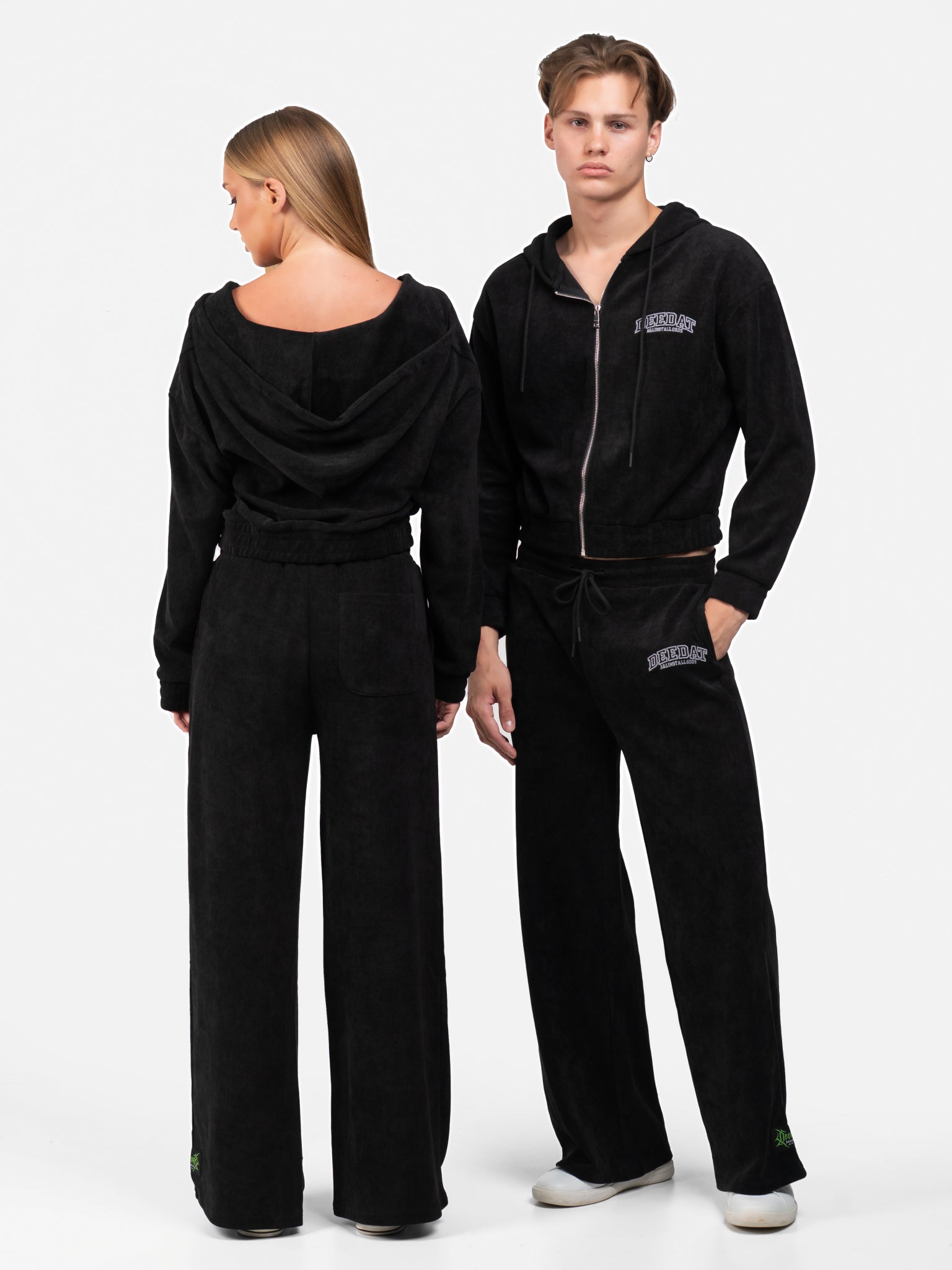 DEEDAT SICKO MODE Straight Cut Cargo Pant - Black