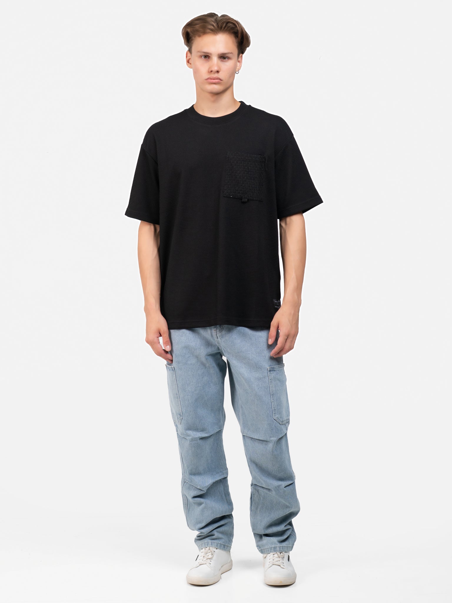 DEEDAT Oversize Jeans - Light Blue