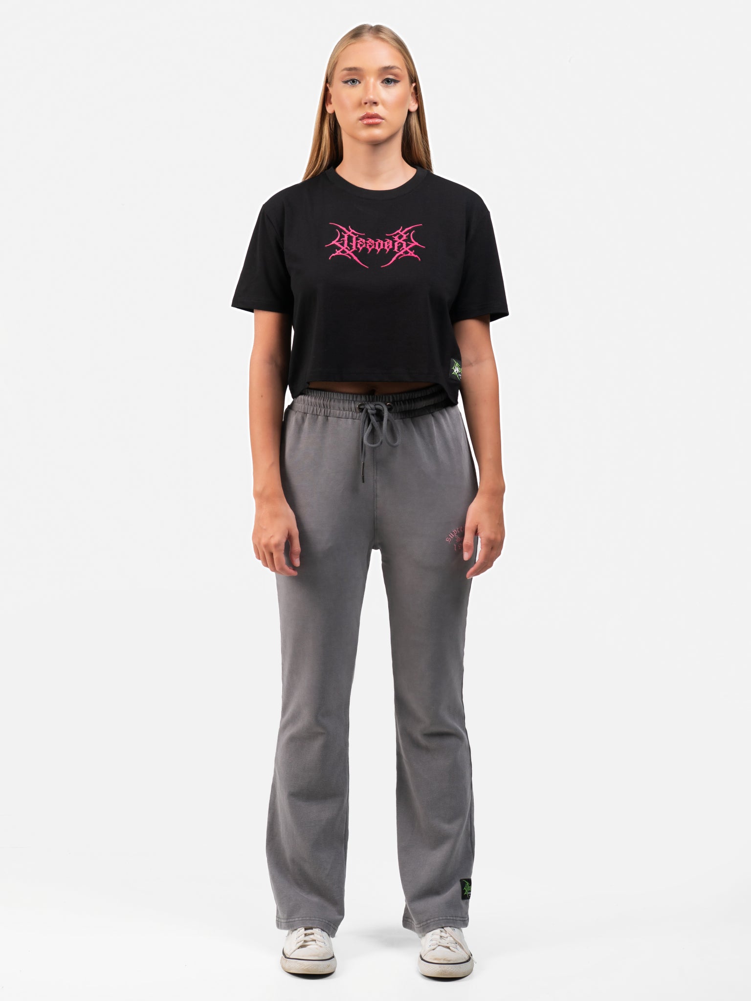 DEEDAT SICKO MODE Crew Neck Short Sleeve Tee - Black