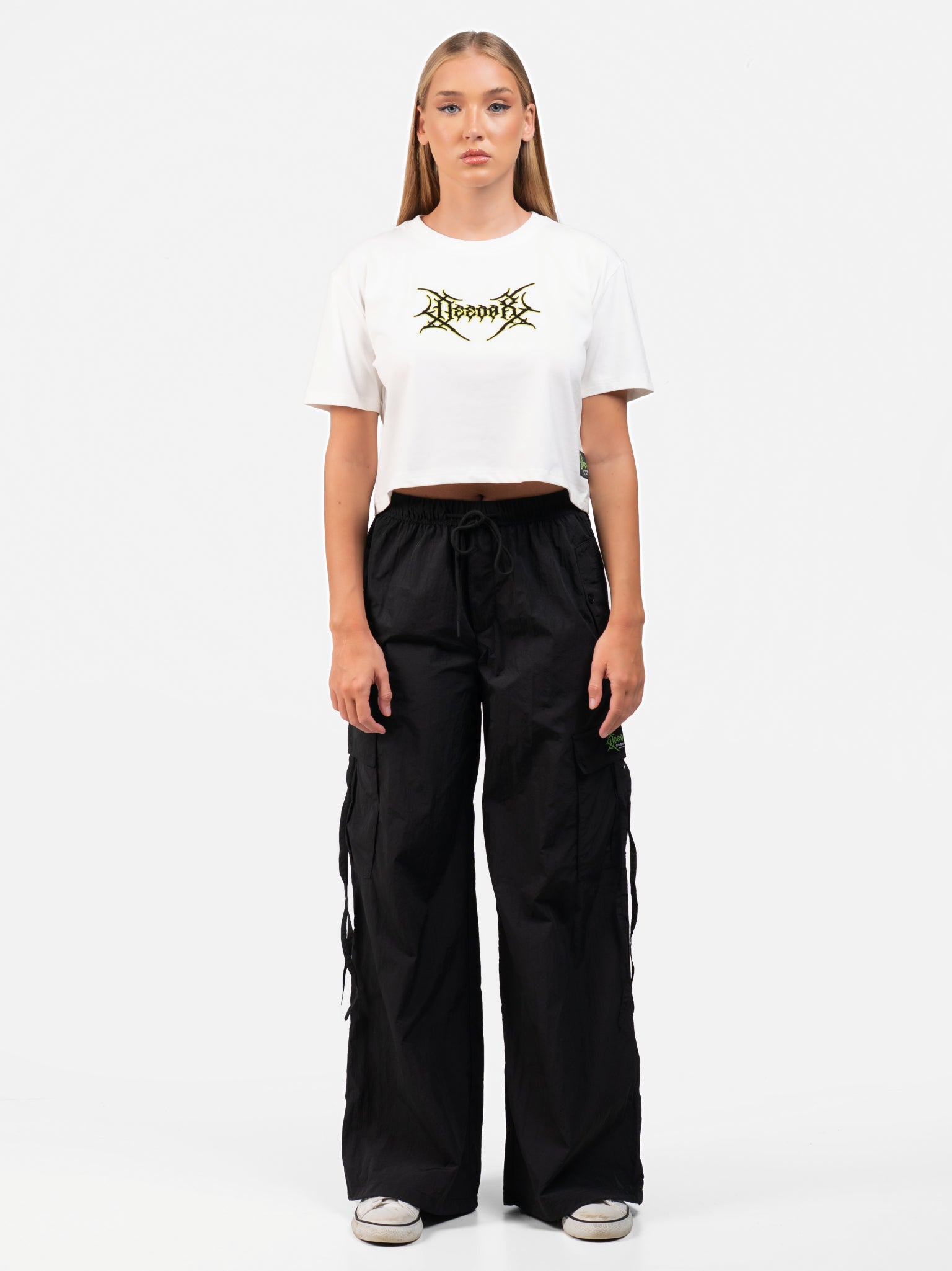 DEEDAT SICKO MODE Crew Neck Short Sleeve Tee - White