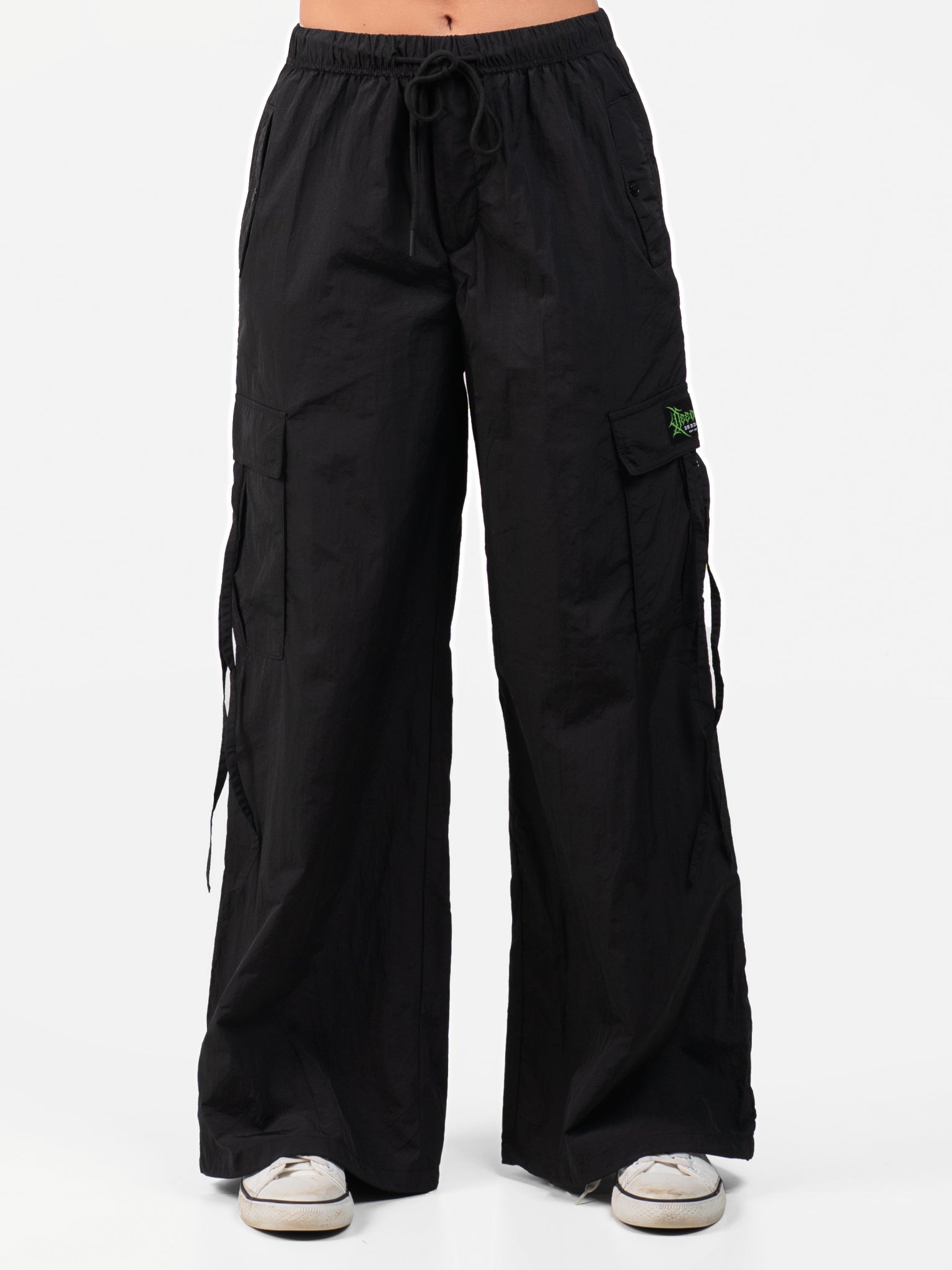DEEDAT SICKO MODE Straight Cut Cargo Pant - Black