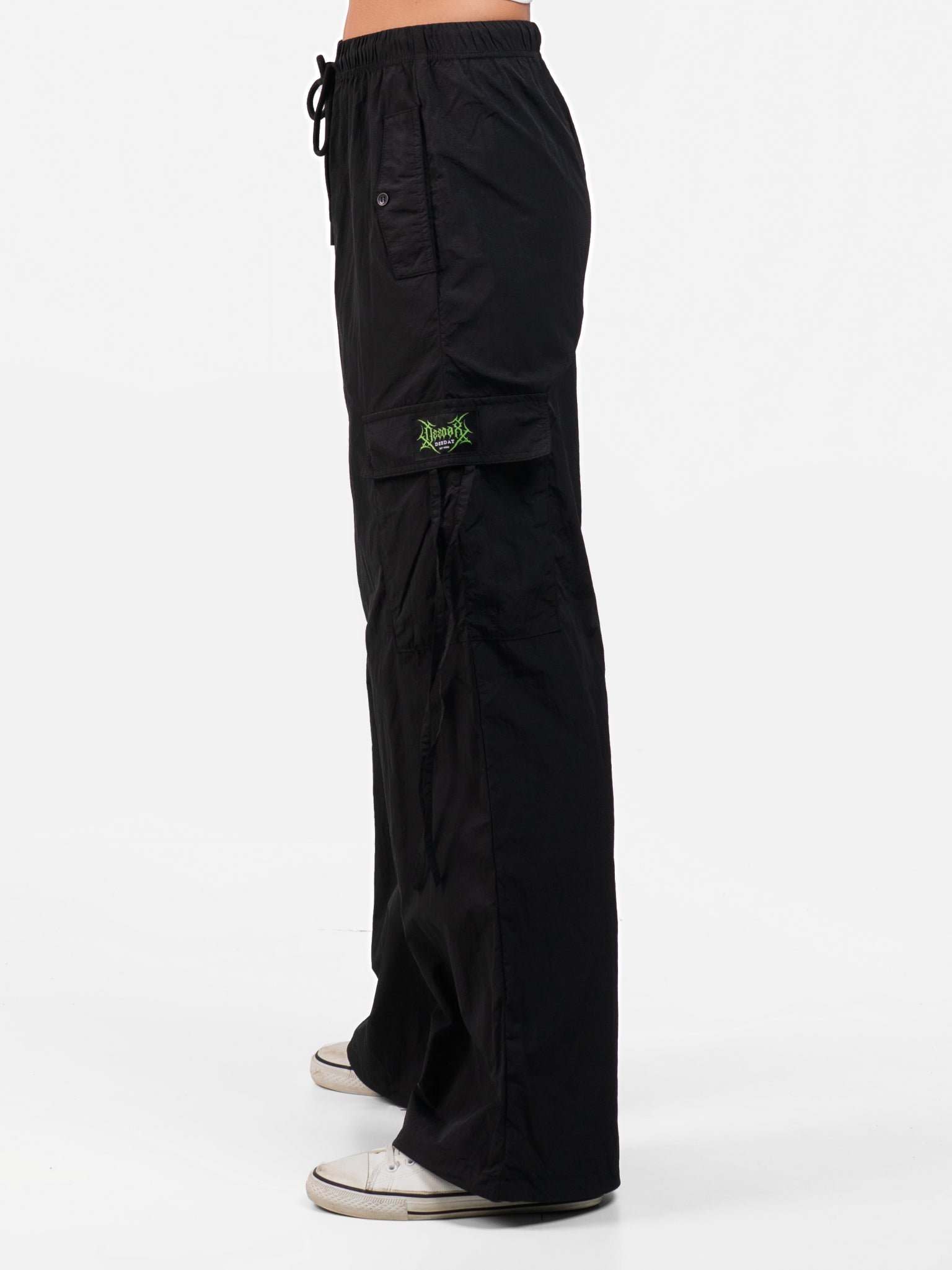 DEEDAT SICKO MODE Straight Cut Cargo Pant - Black