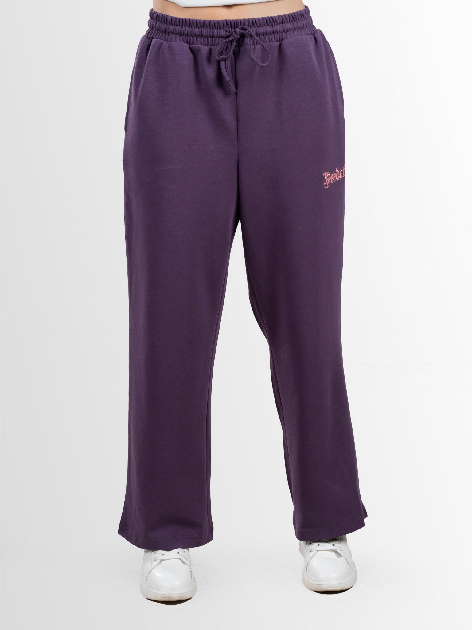 DEEDAT Only The Brave Casual Pant - Purple