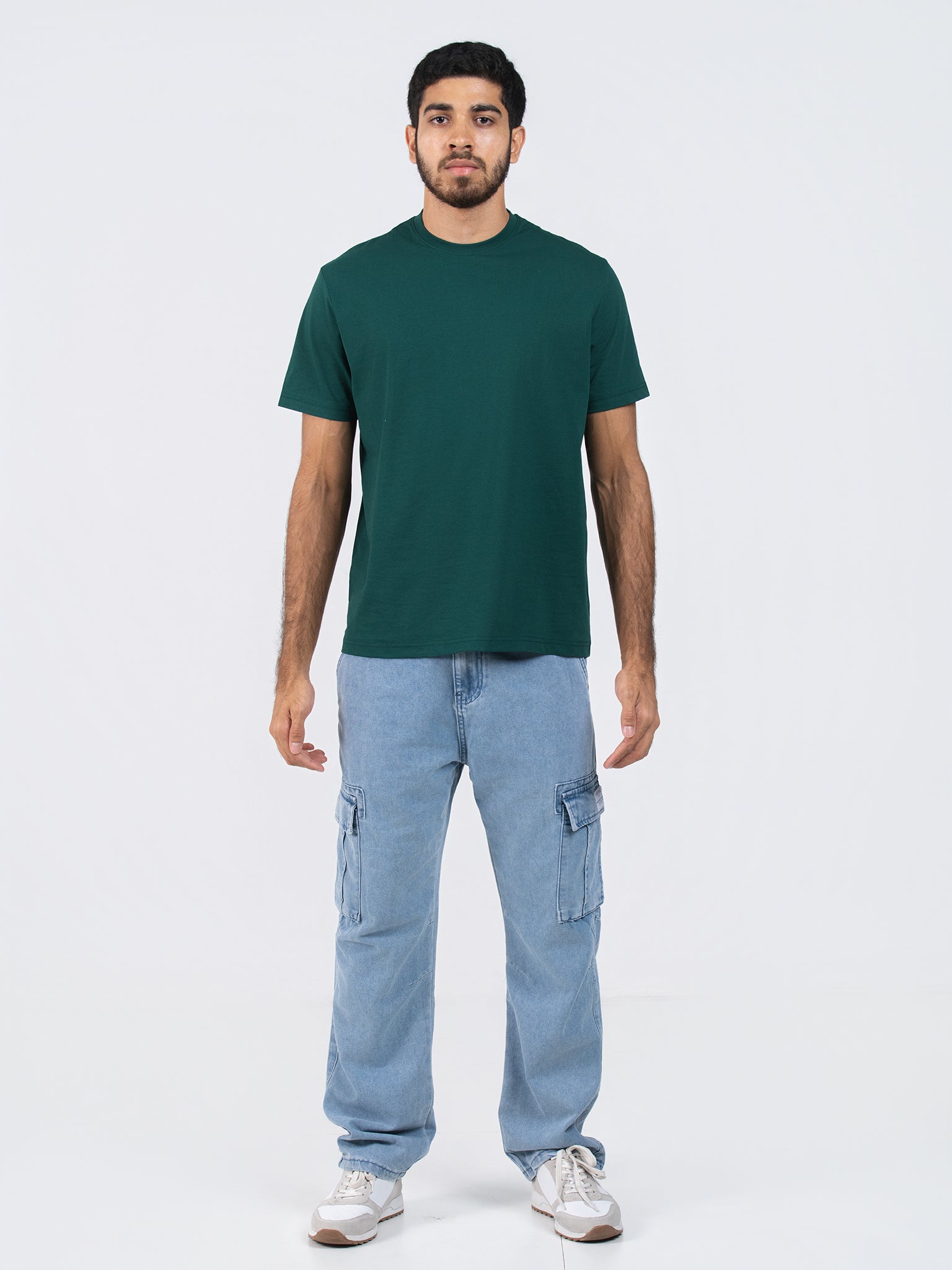 DEEDAT Oversize Jeans - Blue