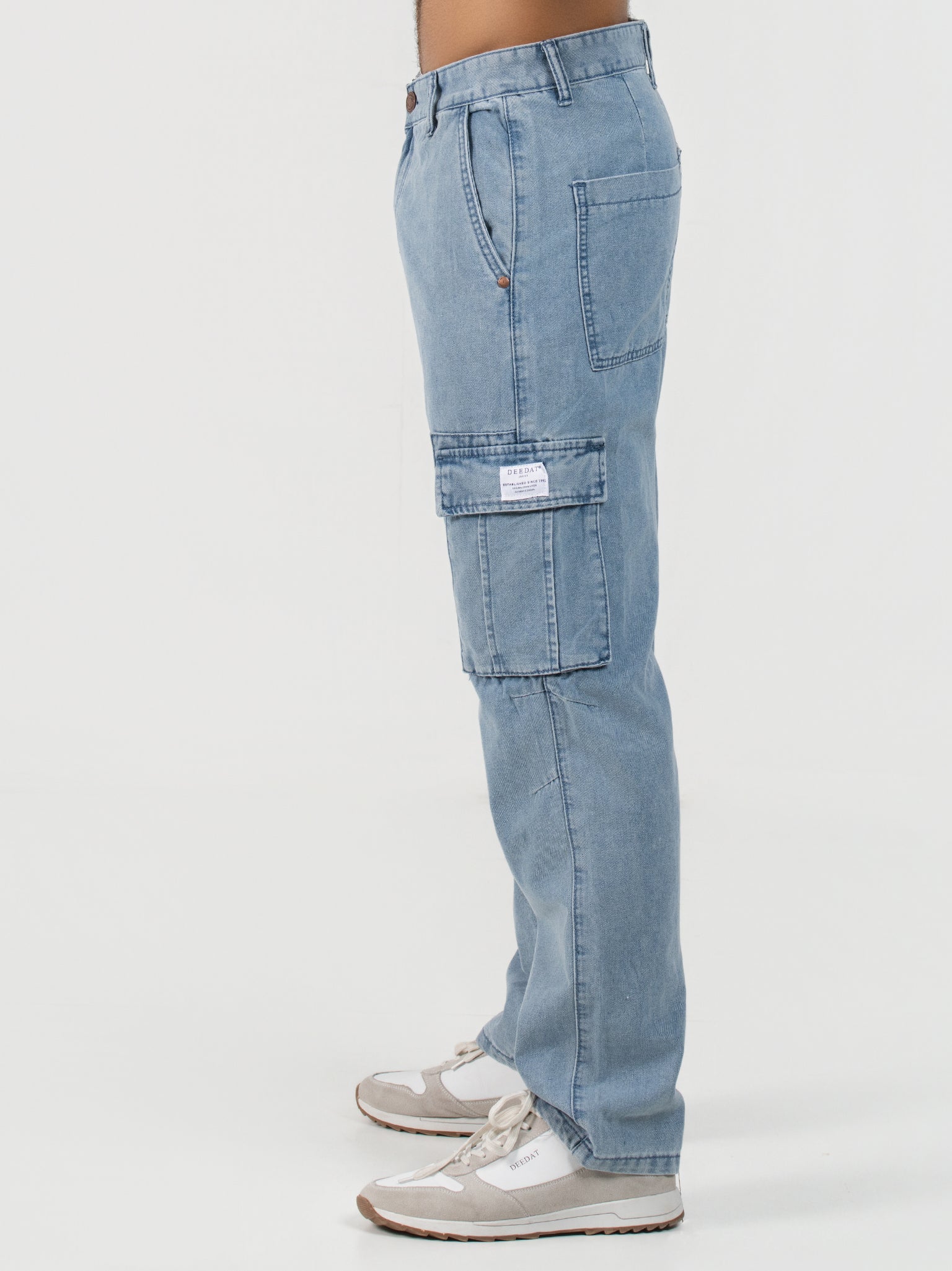 DEEDAT Oversize Jeans - Blue