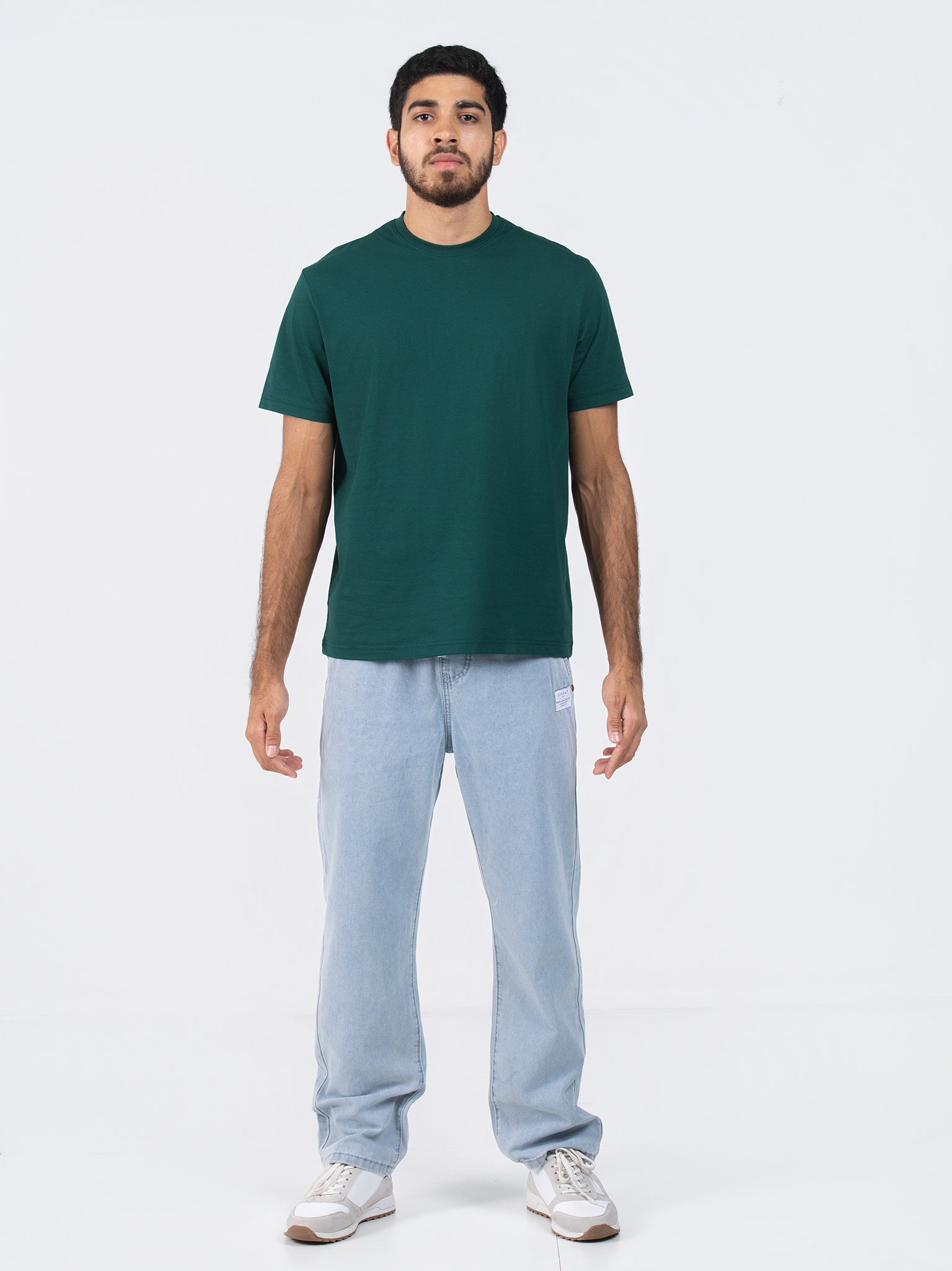 DEEDAT Oversize Jeans - Light Blue