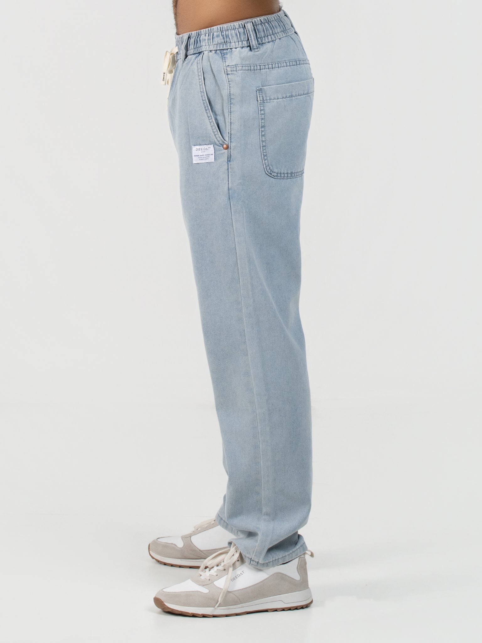 DEEDAT Oversize Jeans - Light Blue