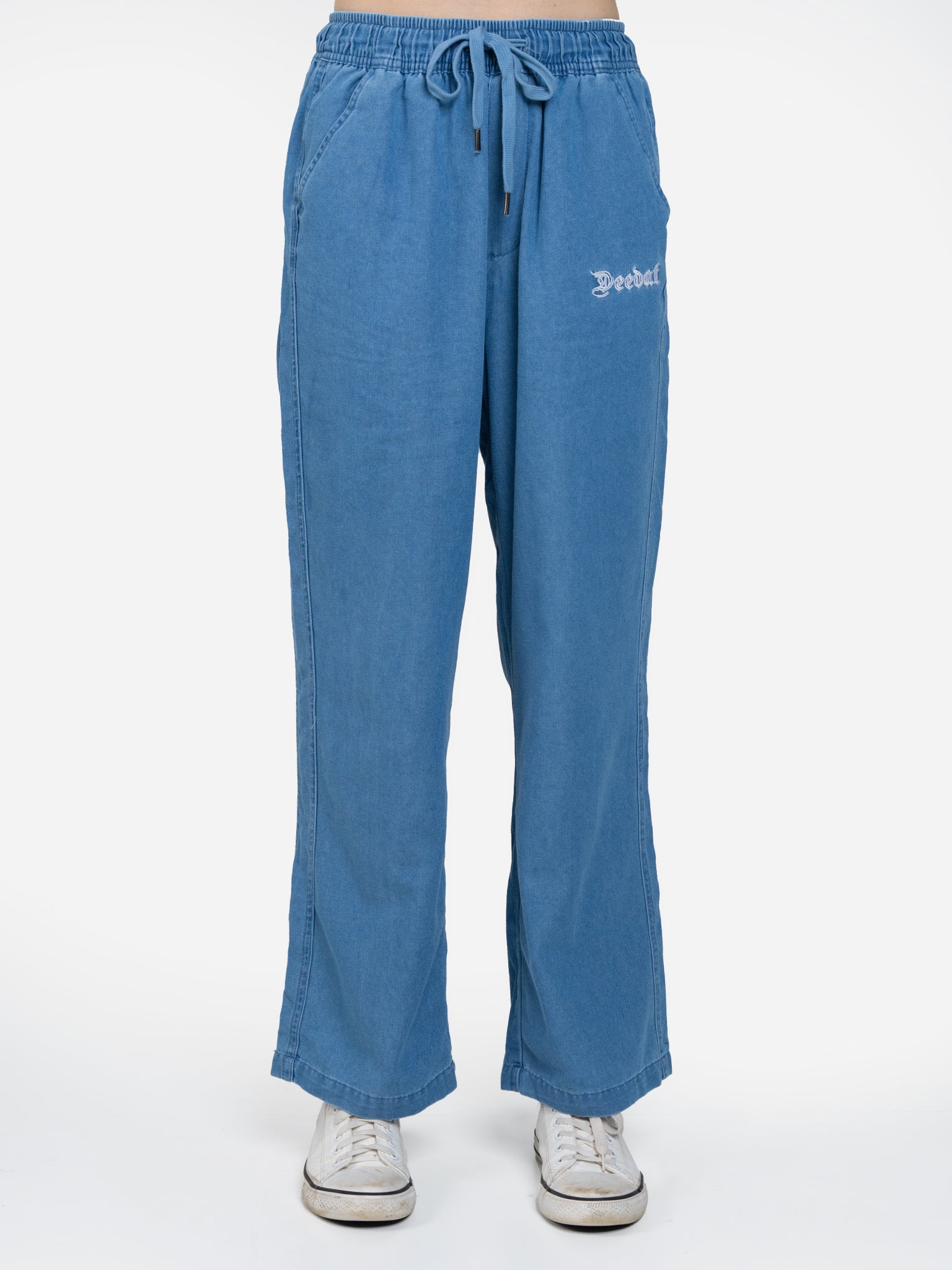 DEEDAT Euphoric Wide Leg Pant - Mid Blue