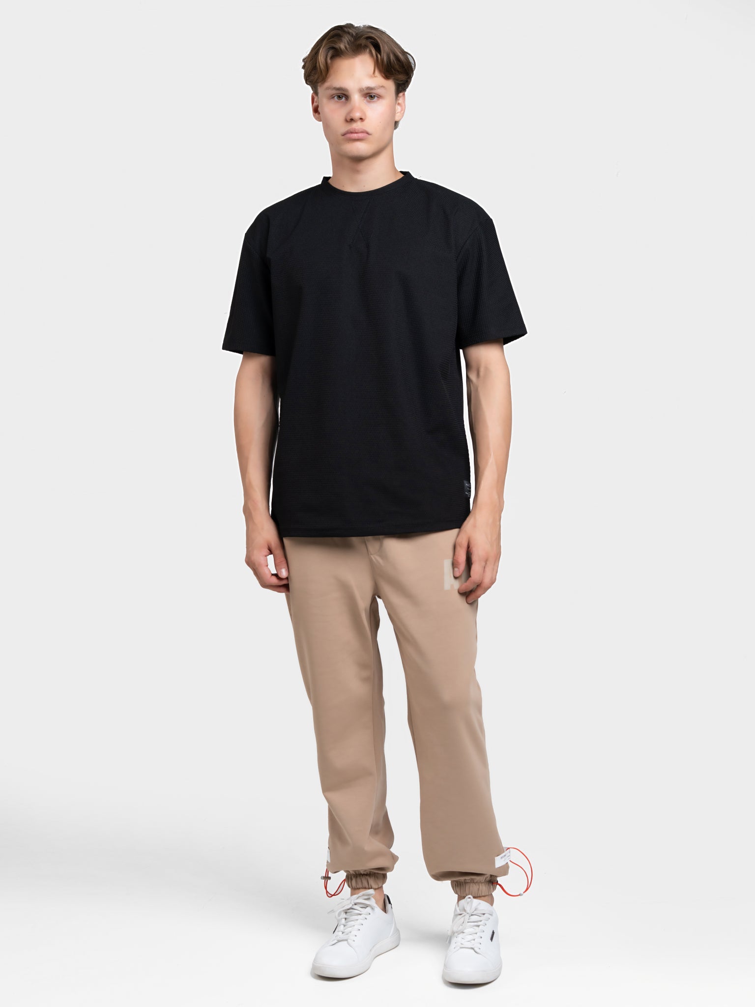 DEEDAT Oversize Loose Fit Bottom - Beige