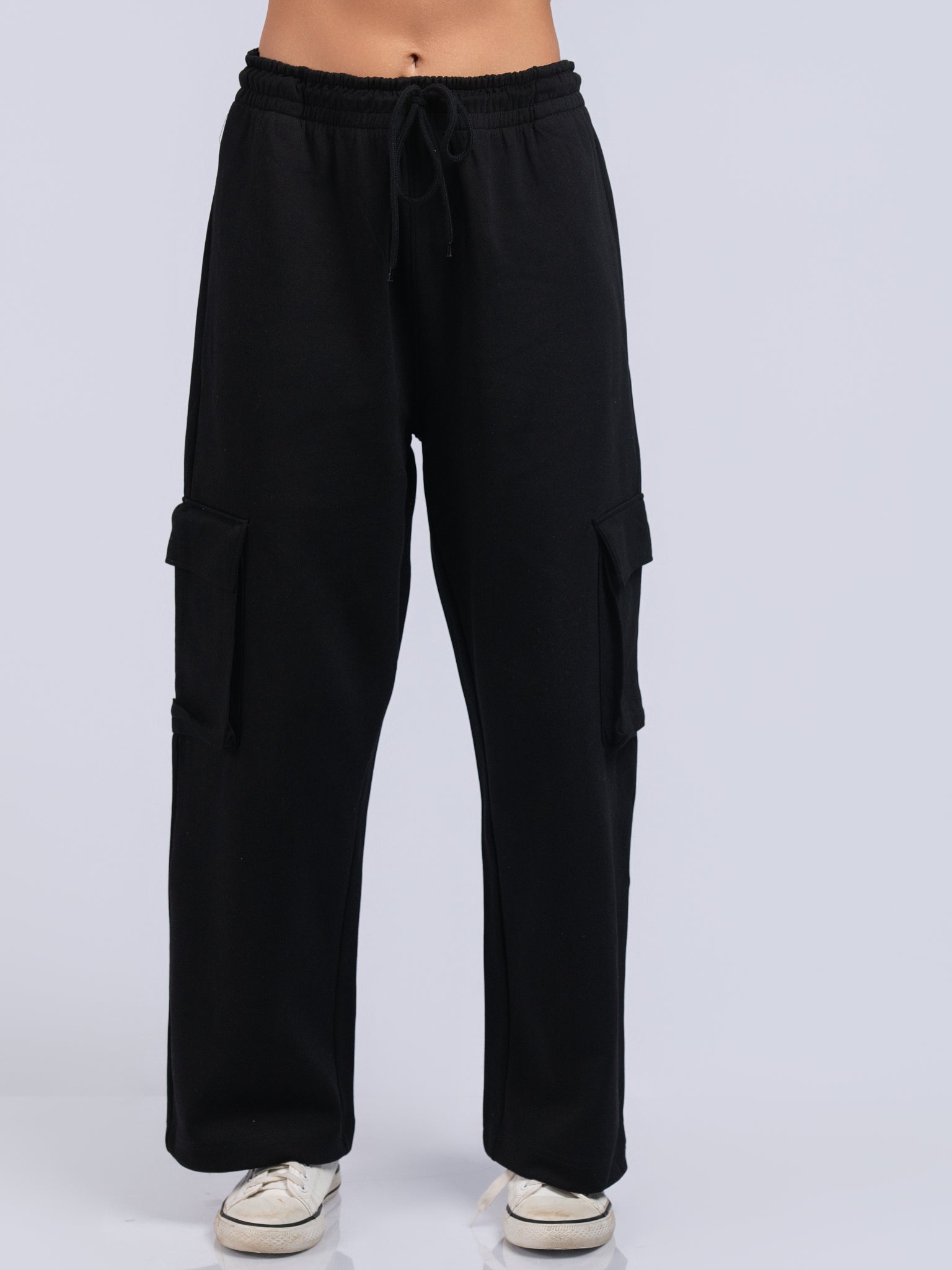 DEEDAT Women's Oversized Bottom - Black