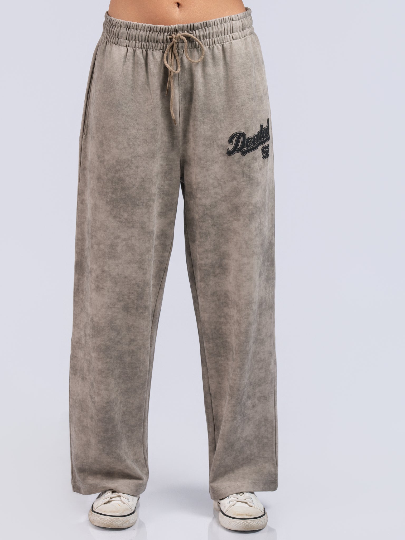 DEEDAT Women's Oversized Pant - Khaki