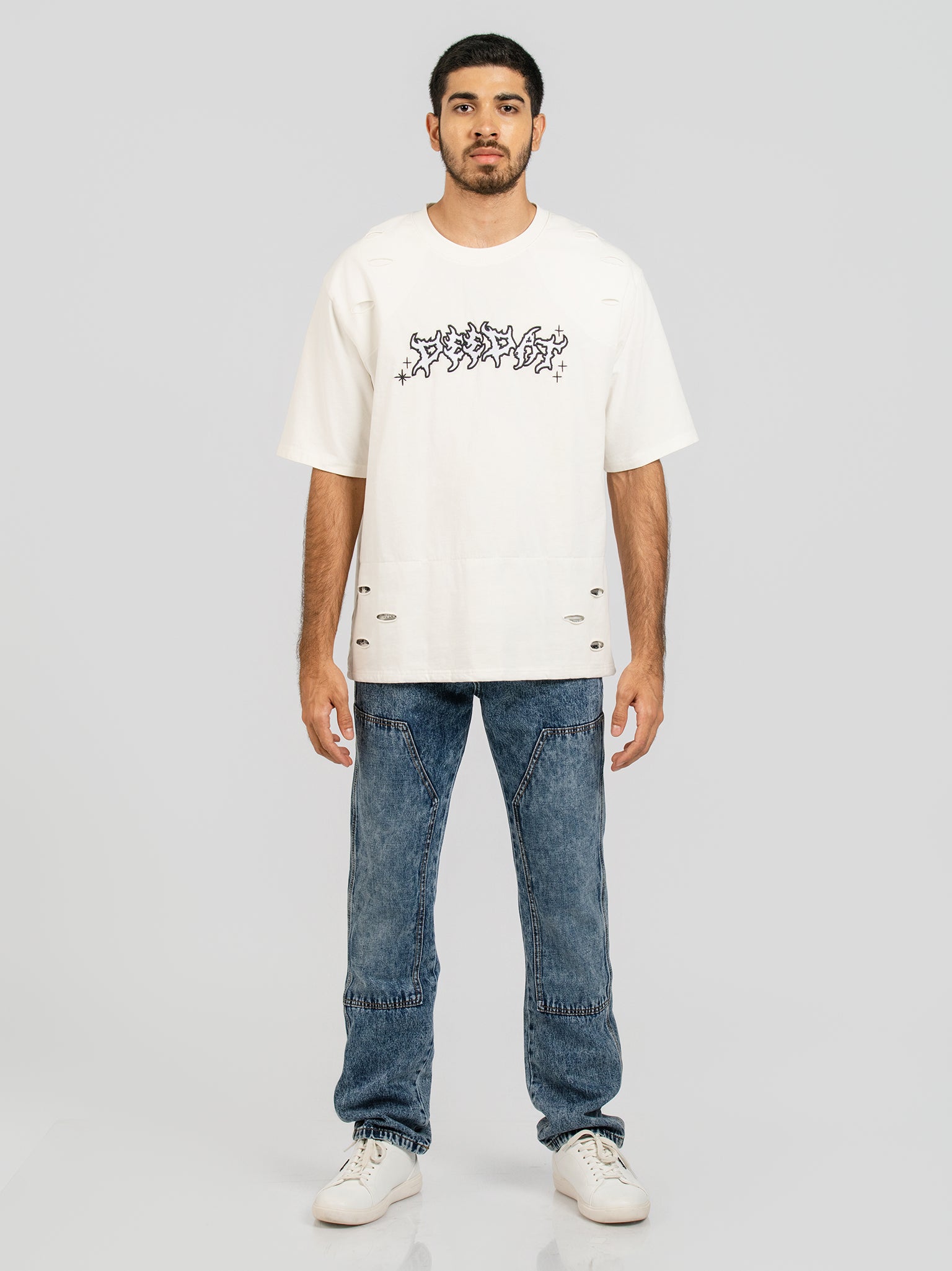 DEEDAT STRAIGHT Fit Jeans - Blue