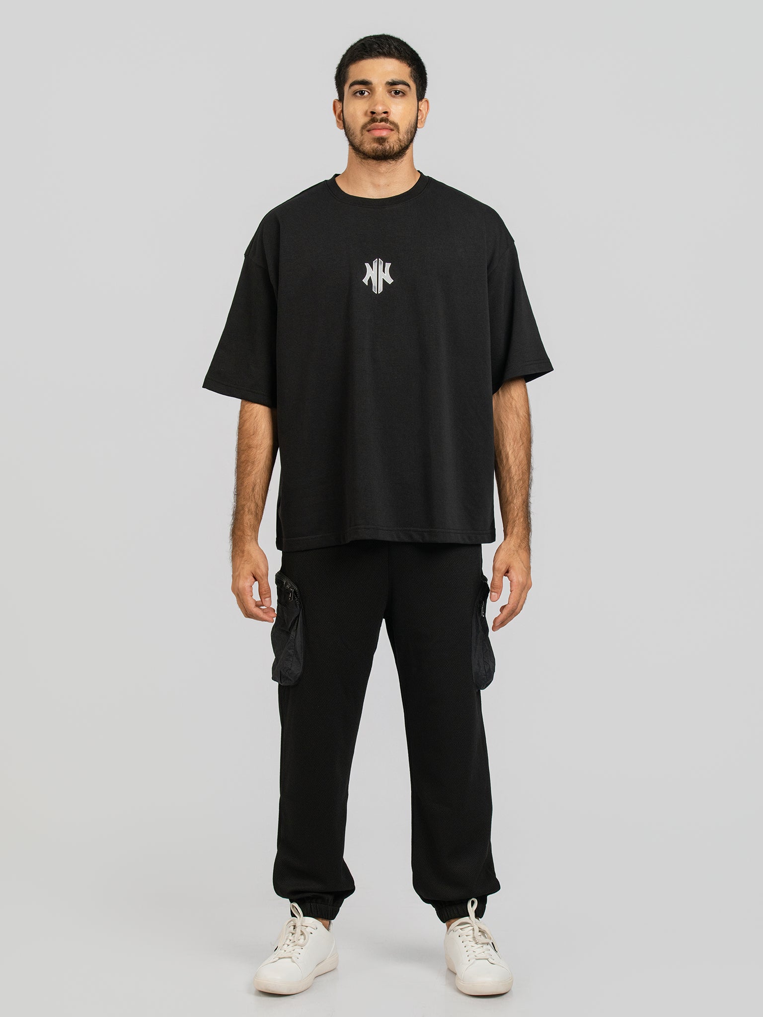 DEEDAT REGULAR Fit Plain Bottom - Black