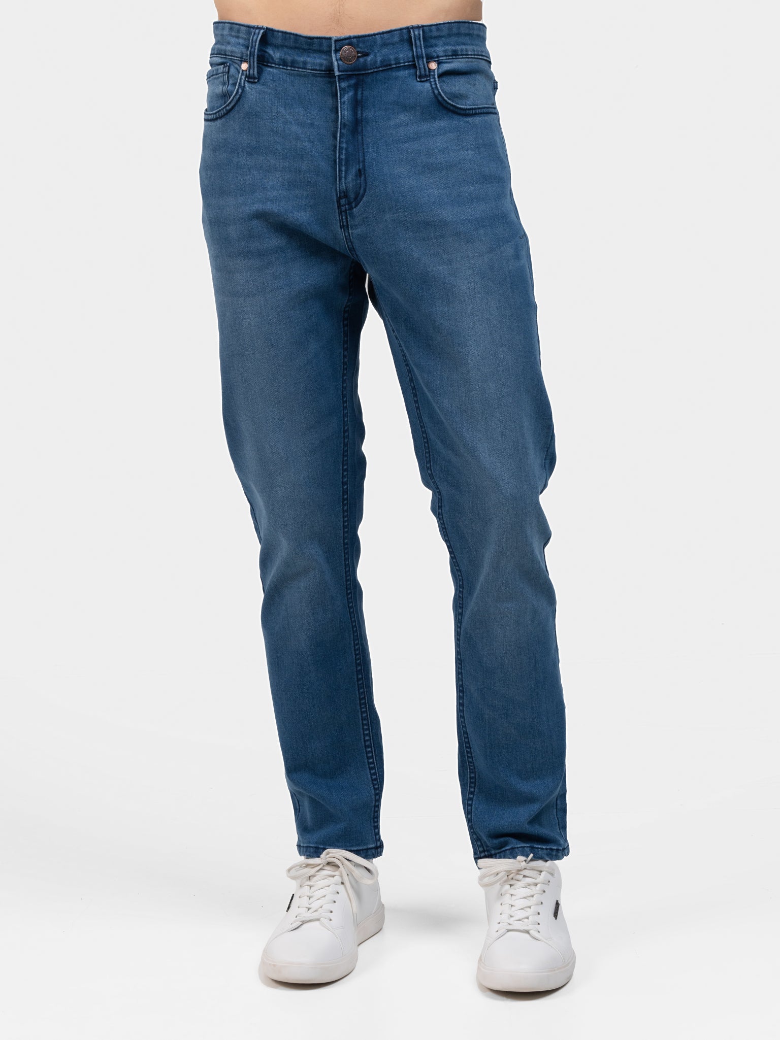 DEEDAT Skinny Fit Jeans - Light Blue
