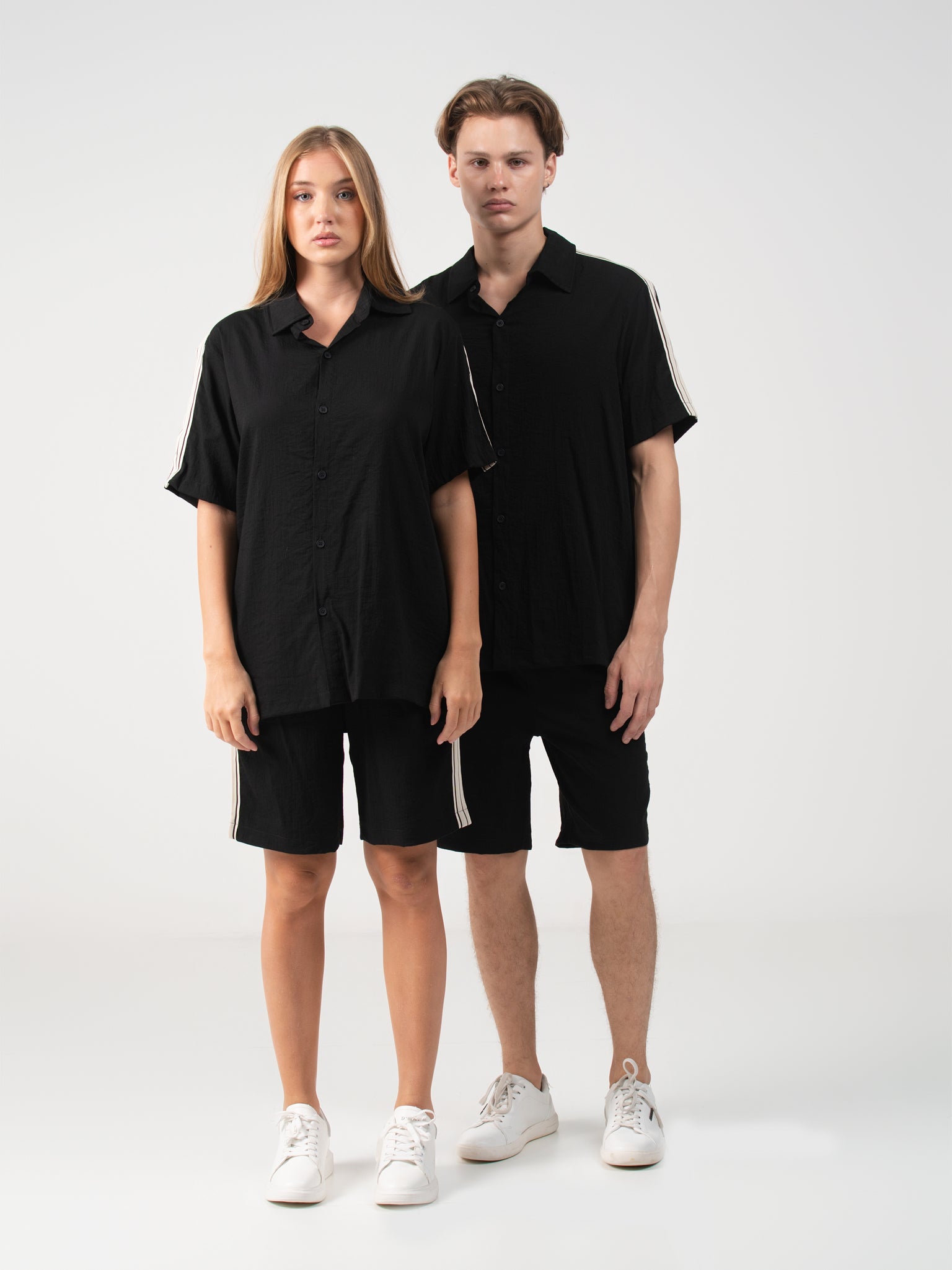 DEEDAT NATURE VERSE Casual Shirt - Black