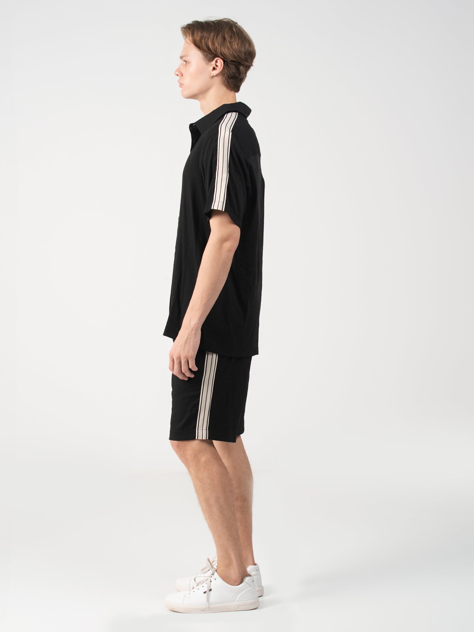 DEEDAT NATURE VERSE Casual Shirt - Black