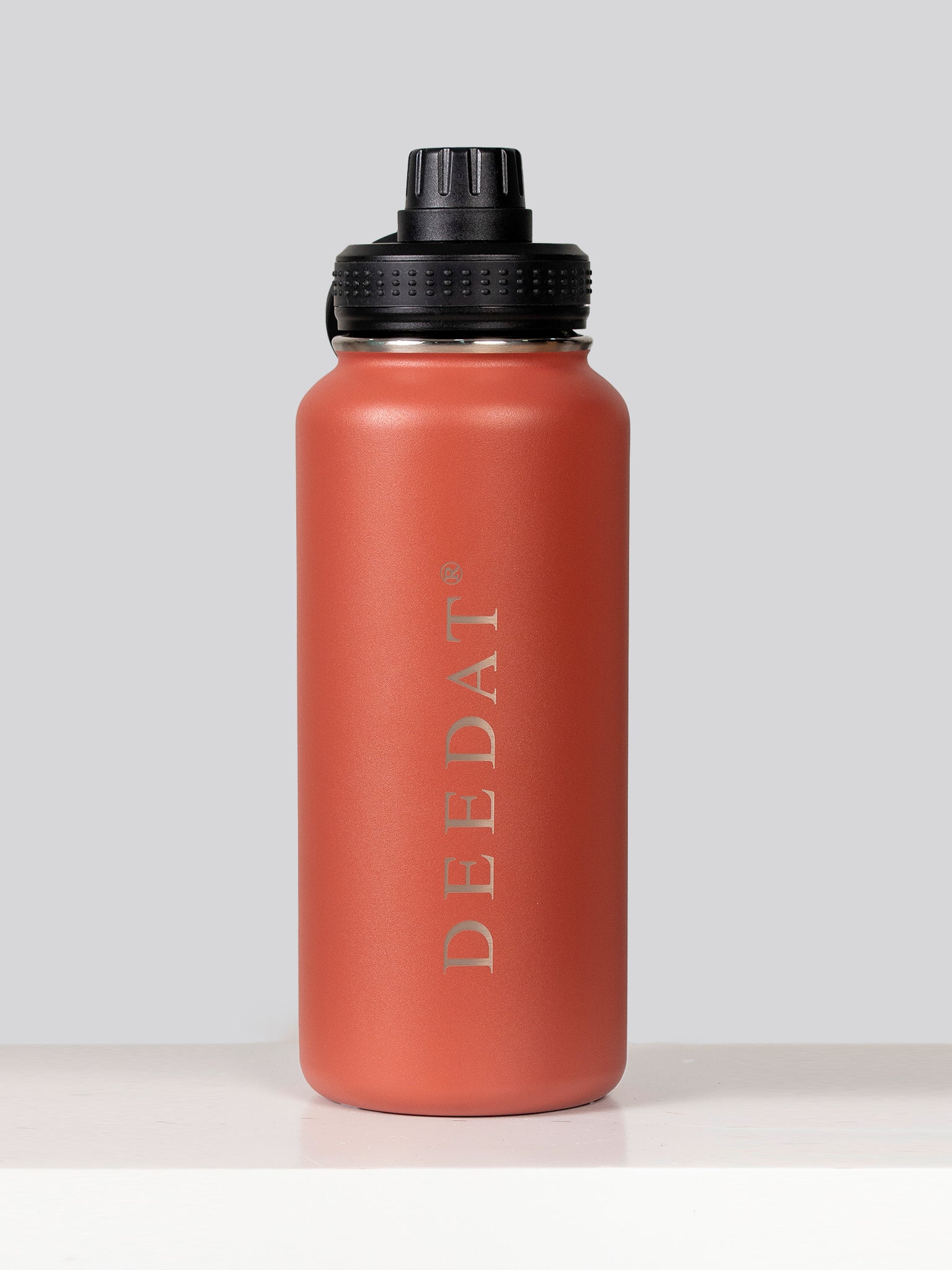 DEEDAT Stainless Steel Water Bottle 800 ML - Light Brown